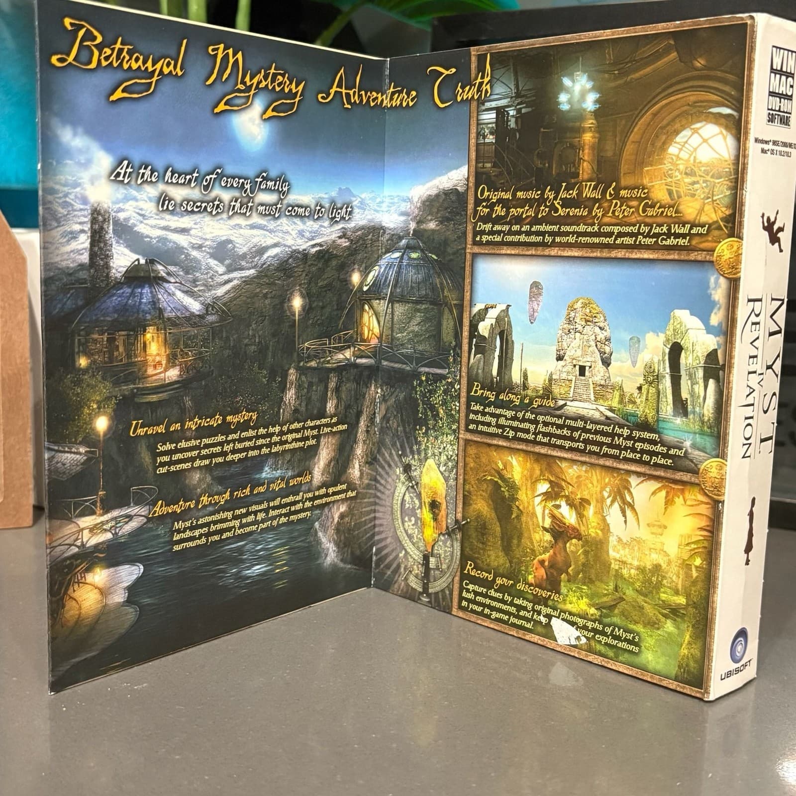 Myst IV: Revelation Limited Edition PC/Mac DVD-ROM (Includes Myst III: Exile) - Thumbnail 3
