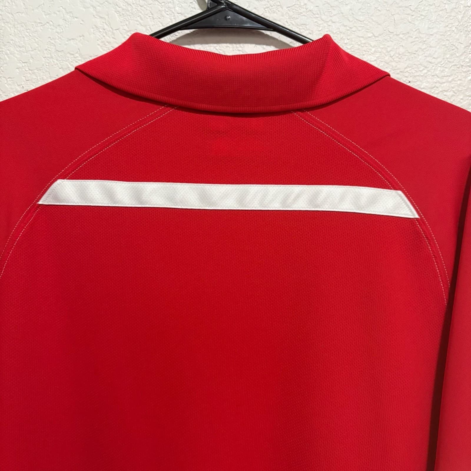 Under Armour Performance Polo Shirt Red Men's Size Large - Thumbnail 7