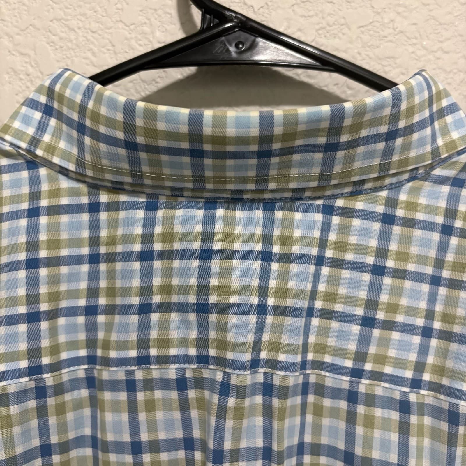 L.L.Bean Traditional Fit Plaid Short Sleeve Button Down Shirt XL-Tall - Thumbnail 6