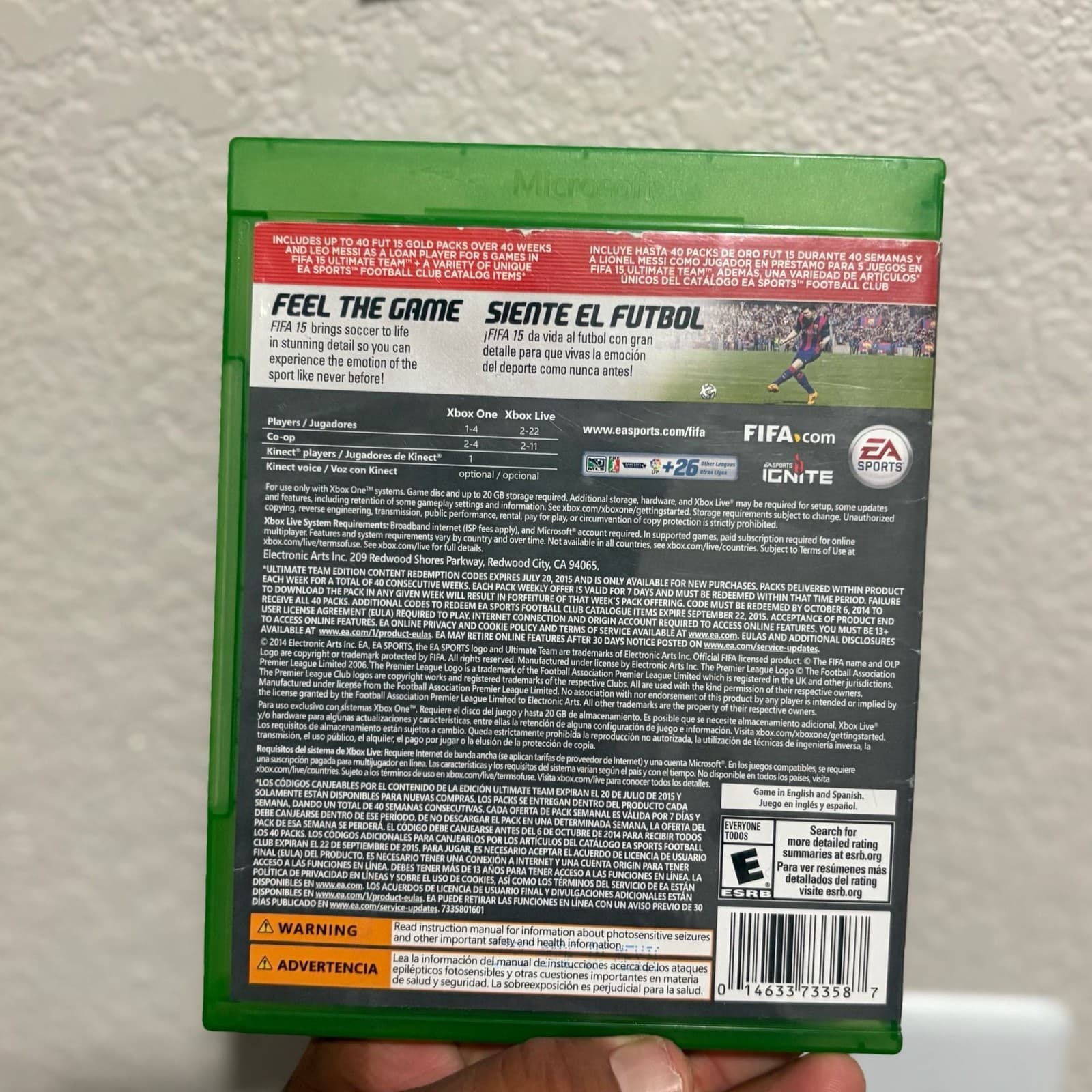 FIFA 15 Ultimate Edition for Xbox One - Thumbnail 2