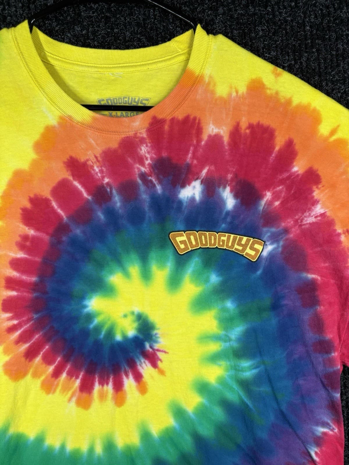GoodGuys 2022 Hot Rod Week Tye Die Men's T Shirt XL - Thumbnail 2