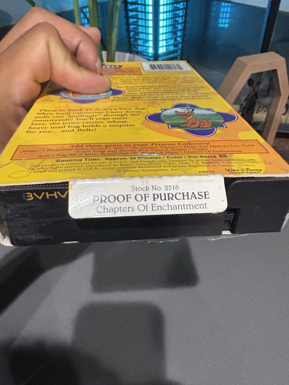 Disney Princess Collection Chapters of Enchantment VHS, Belle Sing Me a Story - Thumbnail 2