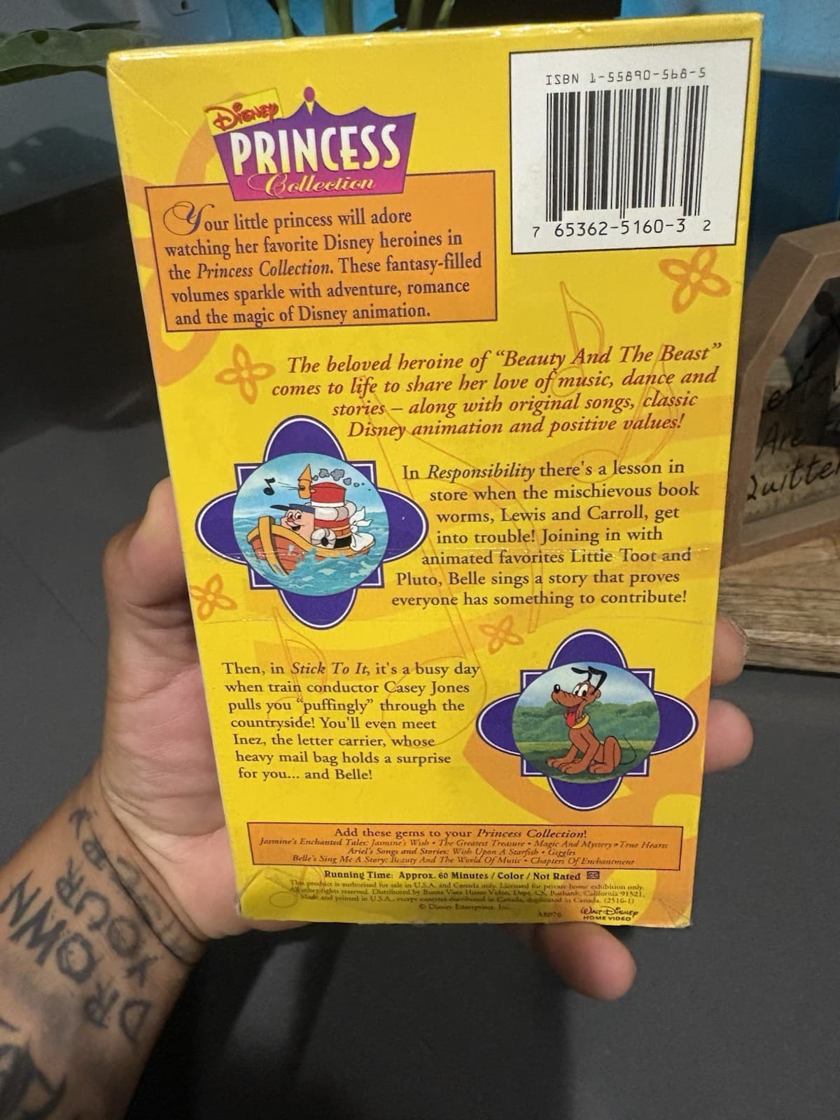 Disney Princess Collection Chapters of Enchantment VHS, Belle Sing Me a Story - Thumbnail 4