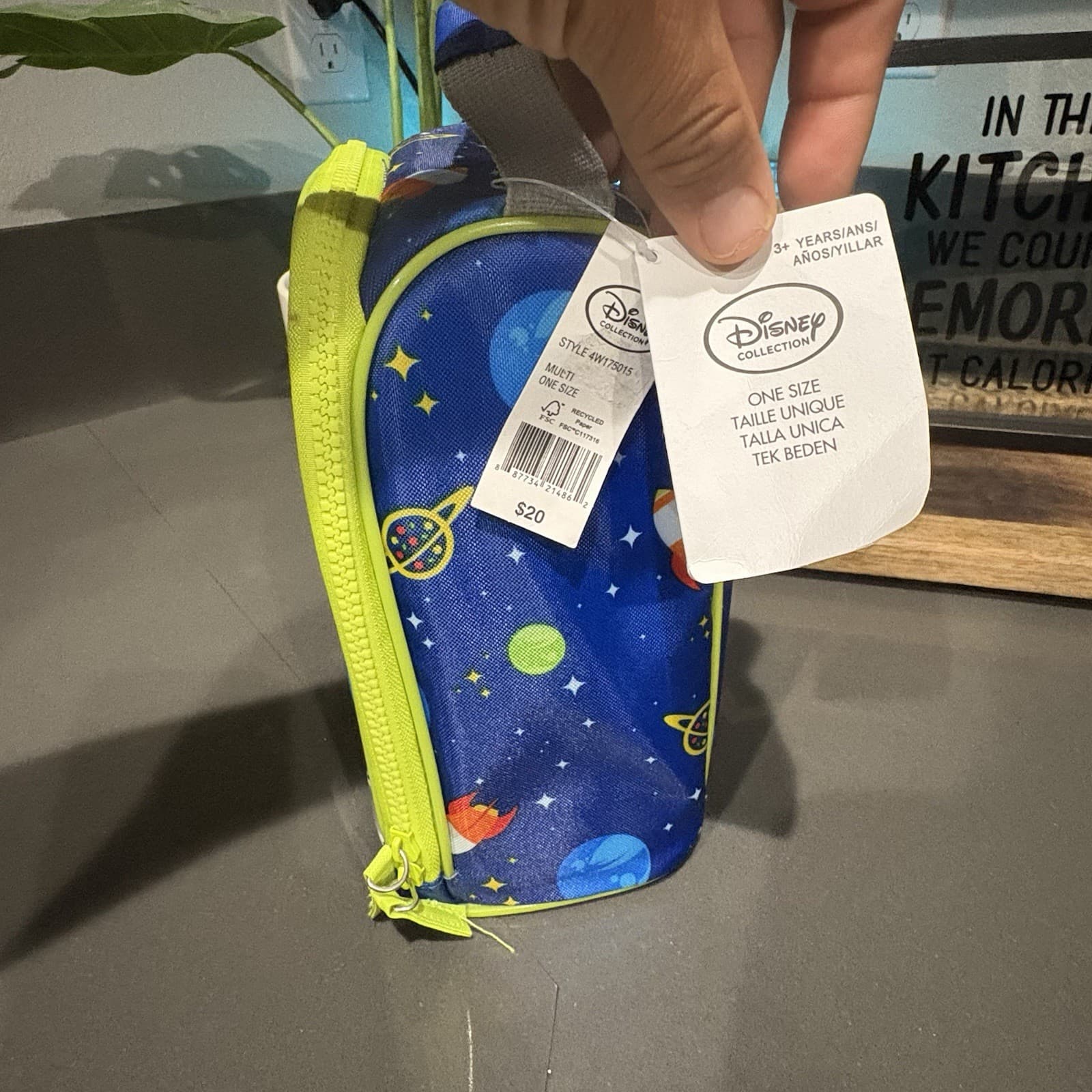 Disney Pixar Toy Story Alien Lunch Bag Youth Souvenir Lunch Bag - Thumbnail 5