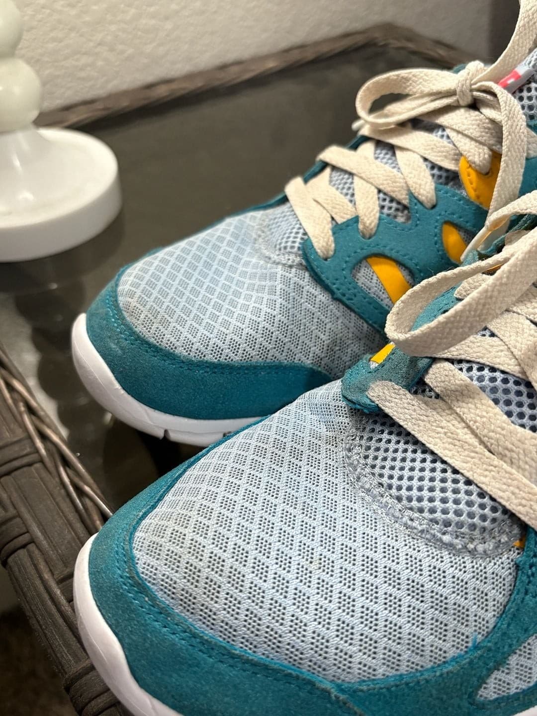 Nike Free Run 2 Cyber Teal Bright Crimson Sneakers - Thumbnail 2