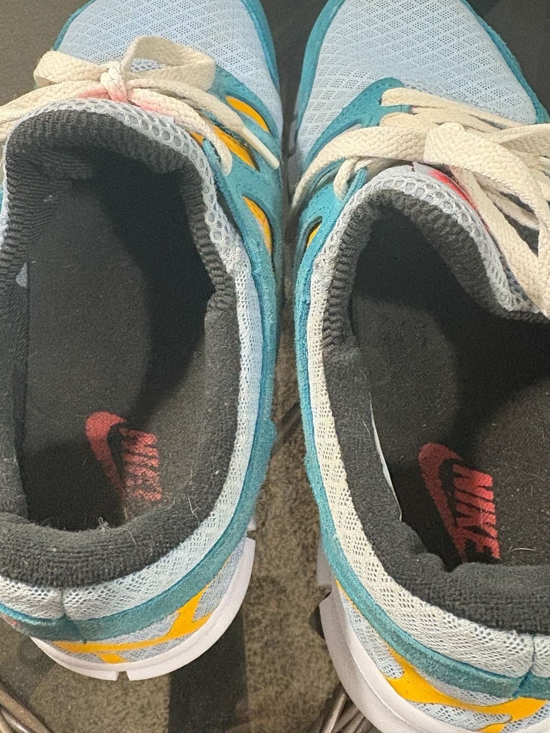 Nike Free Run 2 Cyber Teal Bright Crimson Sneakers - Thumbnail 6