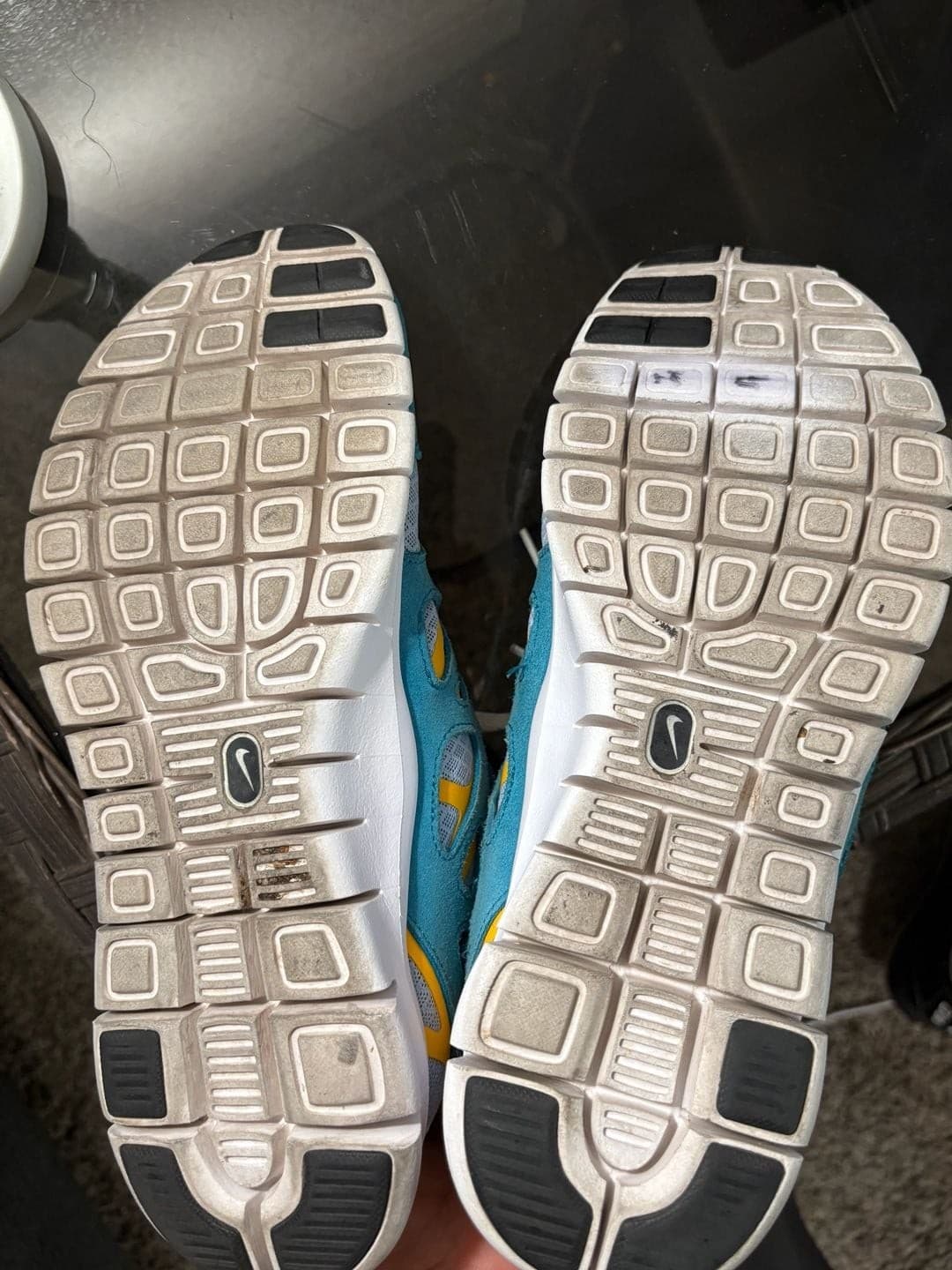Nike Free Run 2 Cyber Teal Bright Crimson Sneakers - Thumbnail 8