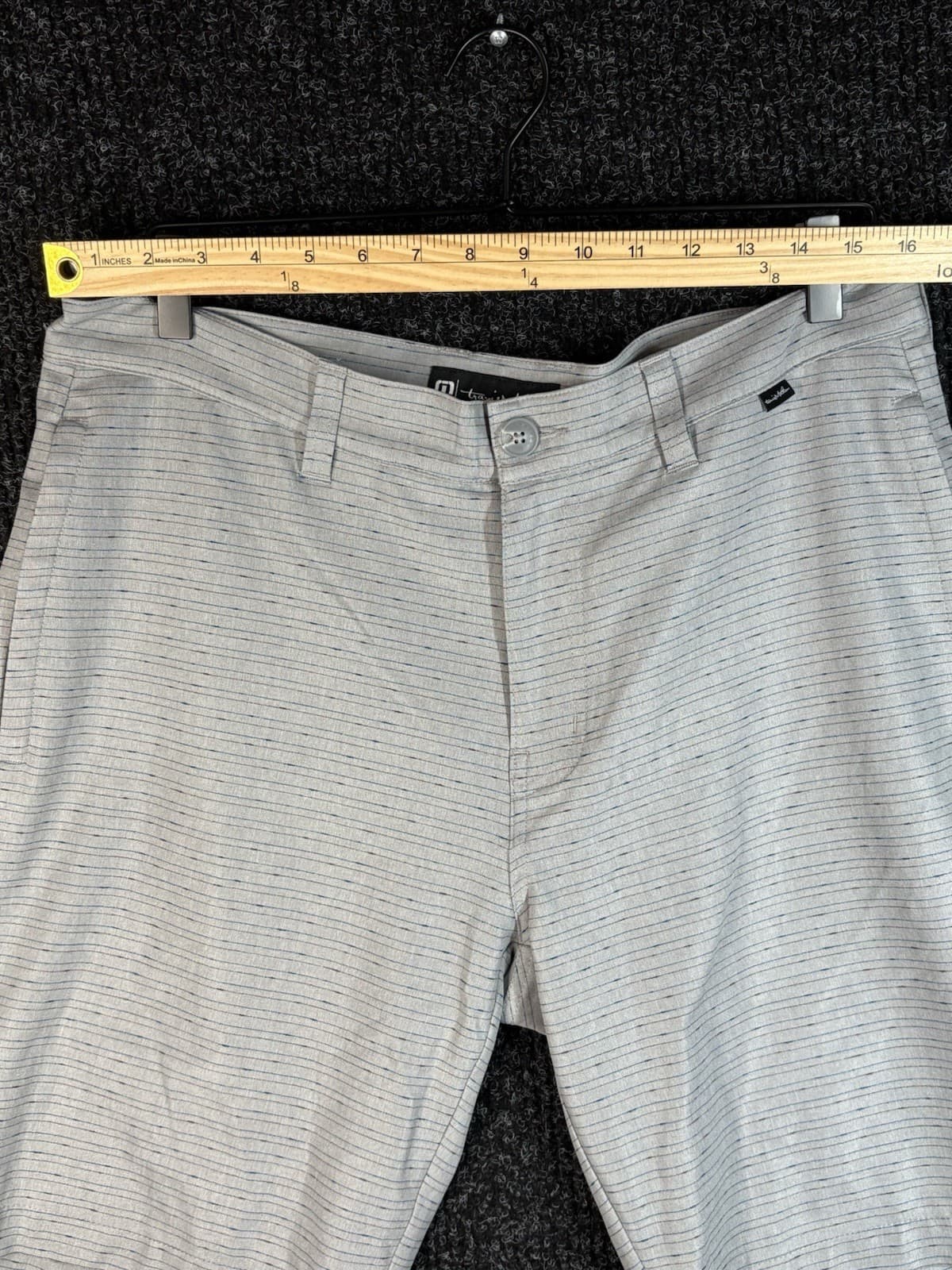 Travis Mathew Men's Shorts Size 34, Black/Blue/Grey, Golf Active - Thumbnail 6