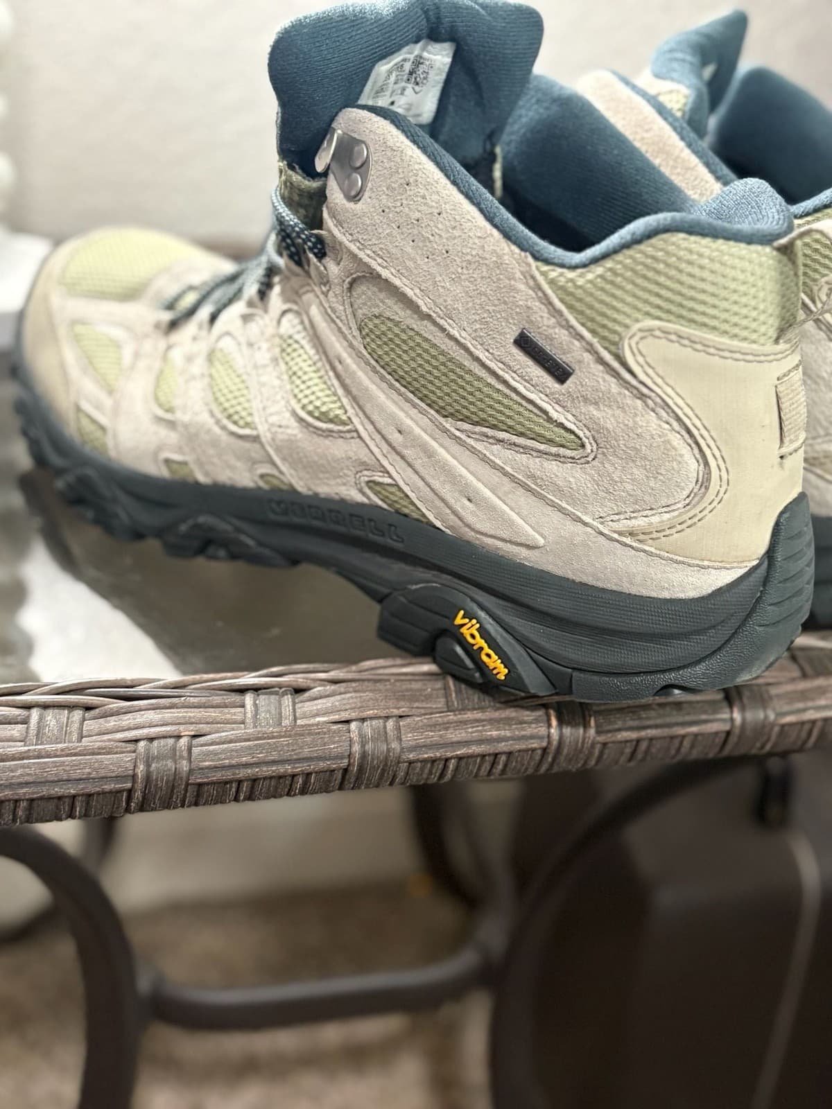Merrell Mens Moab 3 Mid Gore-Tex Waterproof Hiking Boots - Thumbnail 6