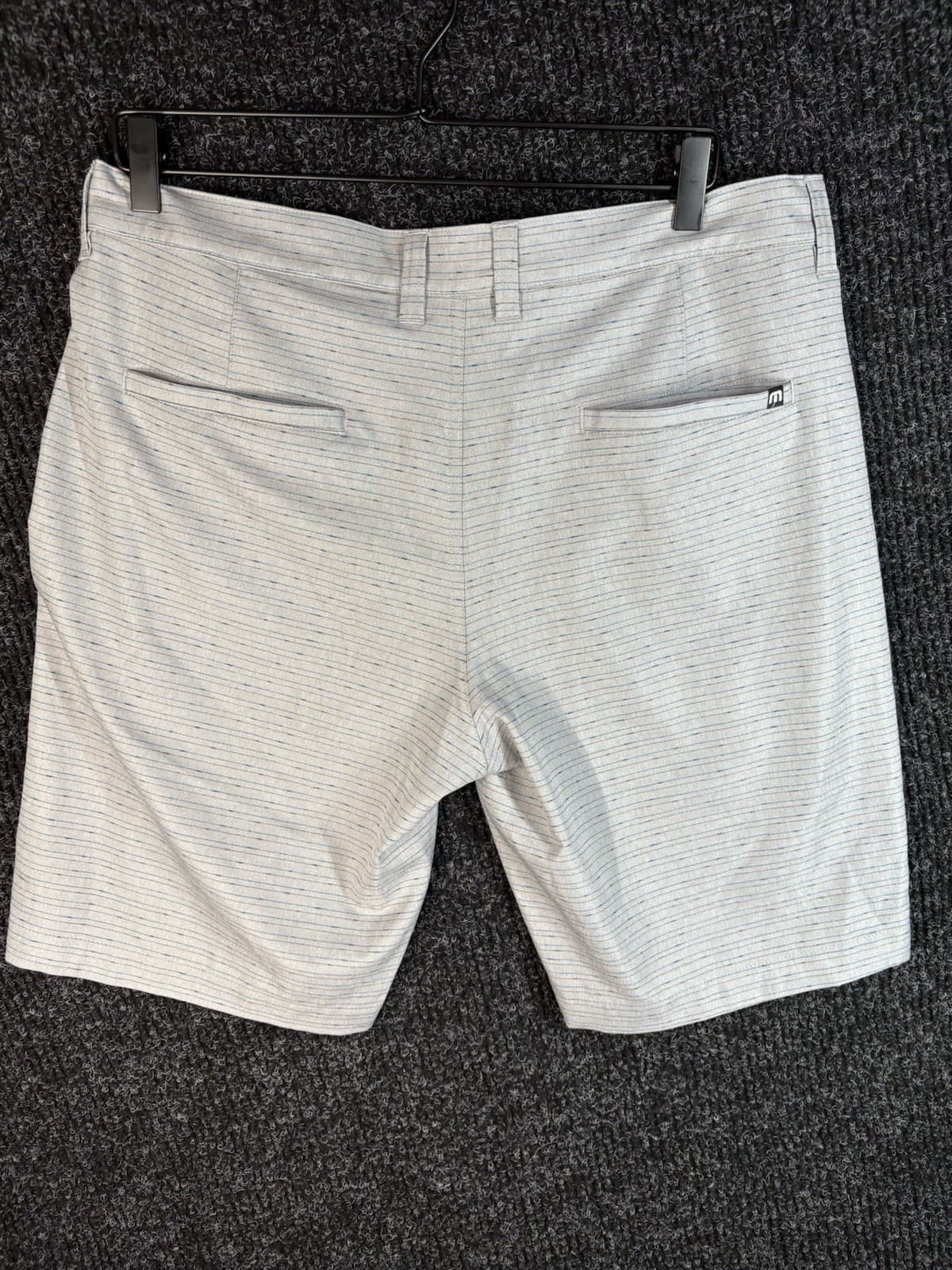 Travis Mathew Men's Shorts Size 34, Black/Blue/Grey, Golf Active - Thumbnail 9