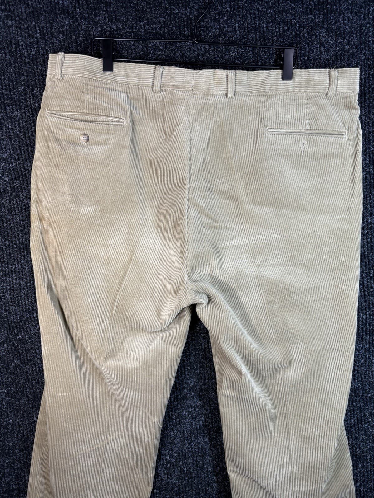 Eddie Bauer Men's Corduroy Pants Vintage Wide Wale, Size 42s Brown, High Rise - Thumbnail 10