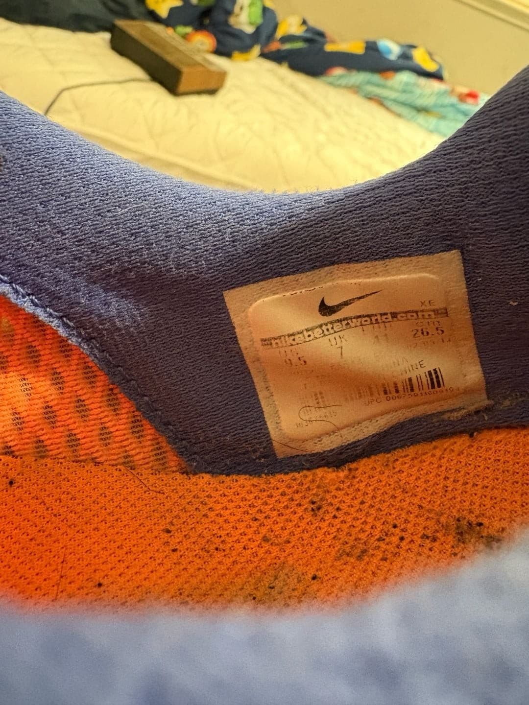 Nike Flex 2013 Run Women's Running Sneakers Blue and Orange - Thumbnail 7