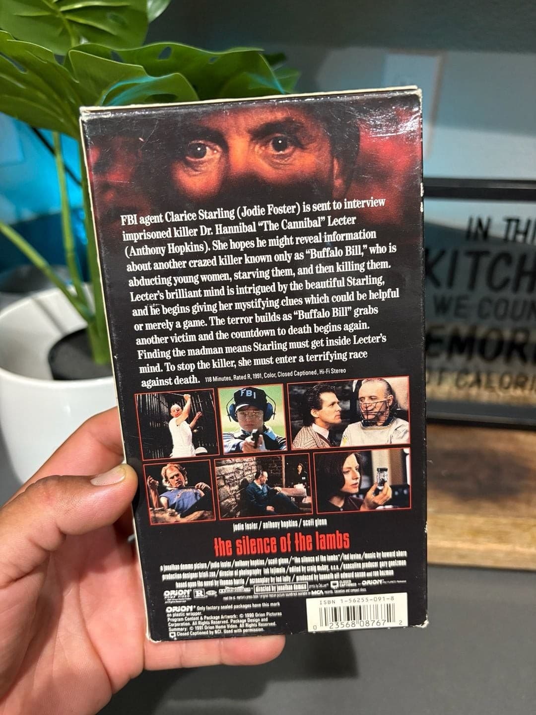 The Silence of the Lambs (1991) Orion Home Video VHS Tape - Thumbnail 6