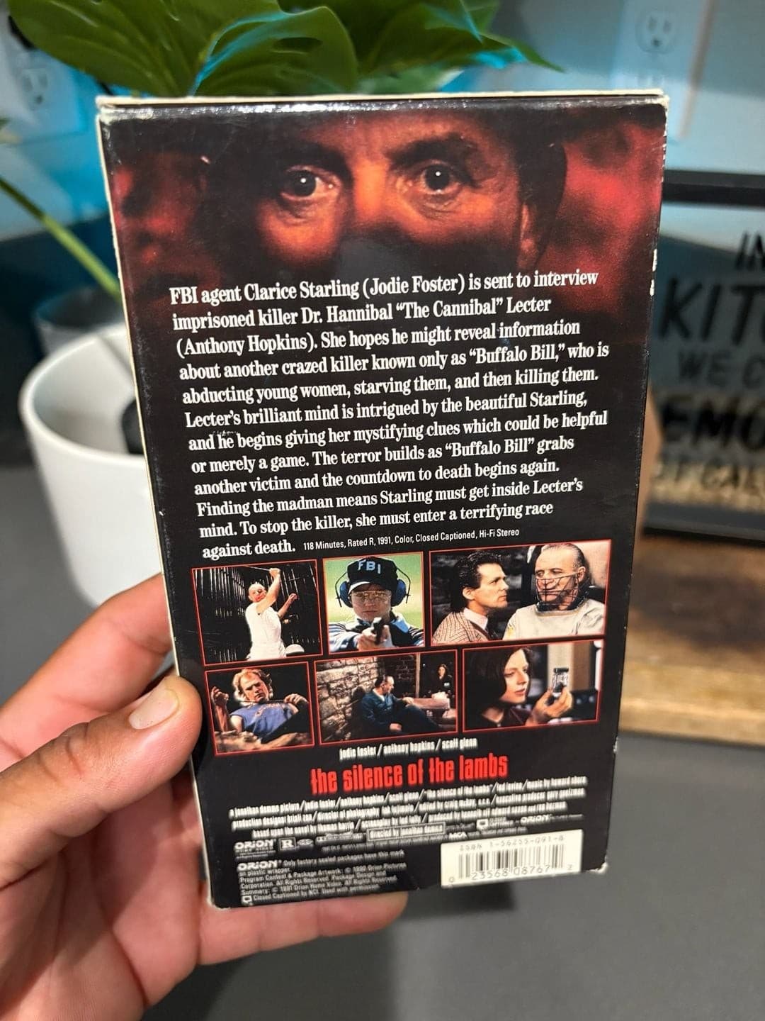 The Silence of the Lambs (1991) Orion Home Video VHS Tape - Thumbnail 5
