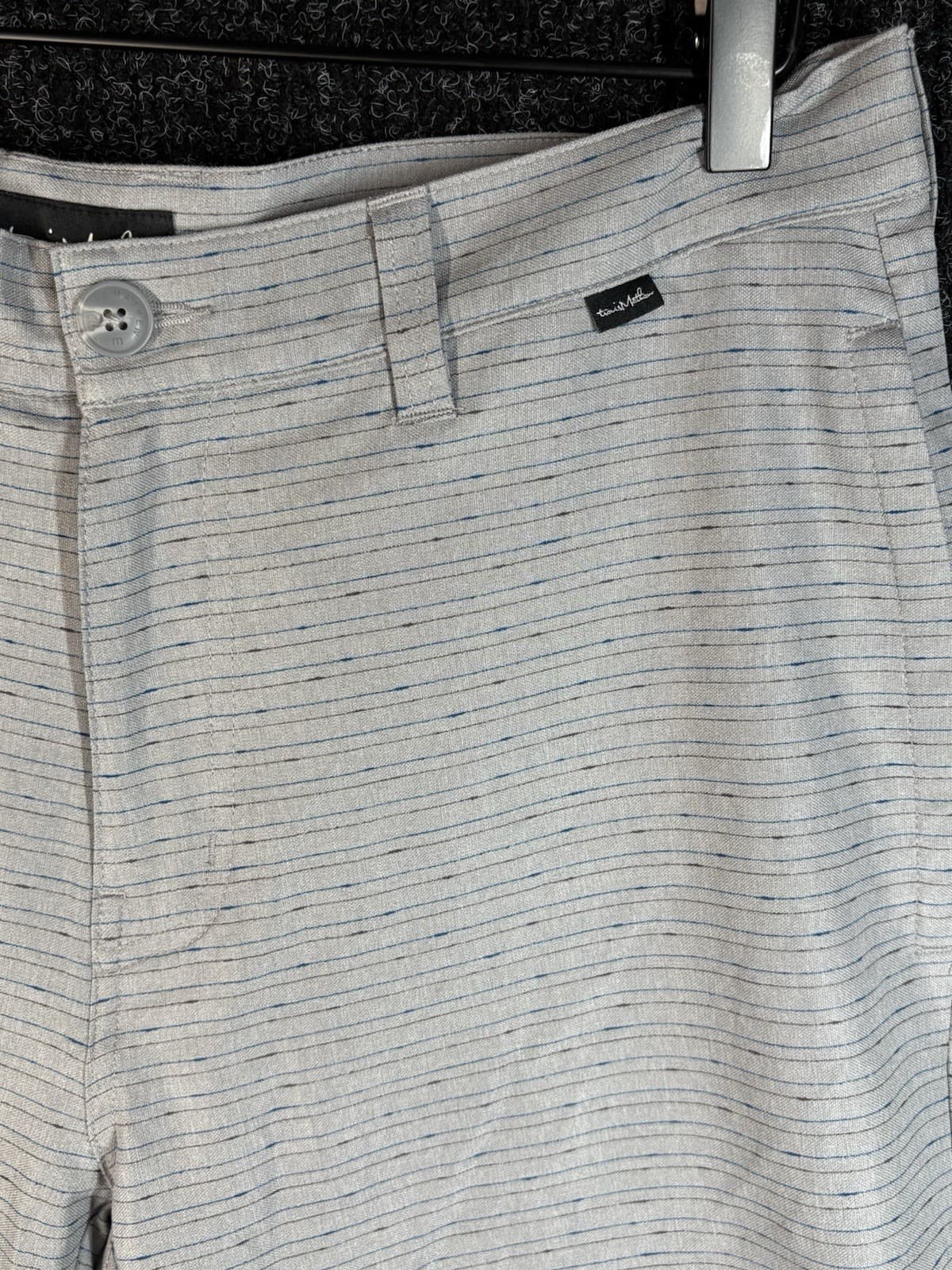 Travis Mathew Men's Shorts Size 34, Black/Blue/Grey, Golf Active - Thumbnail 2