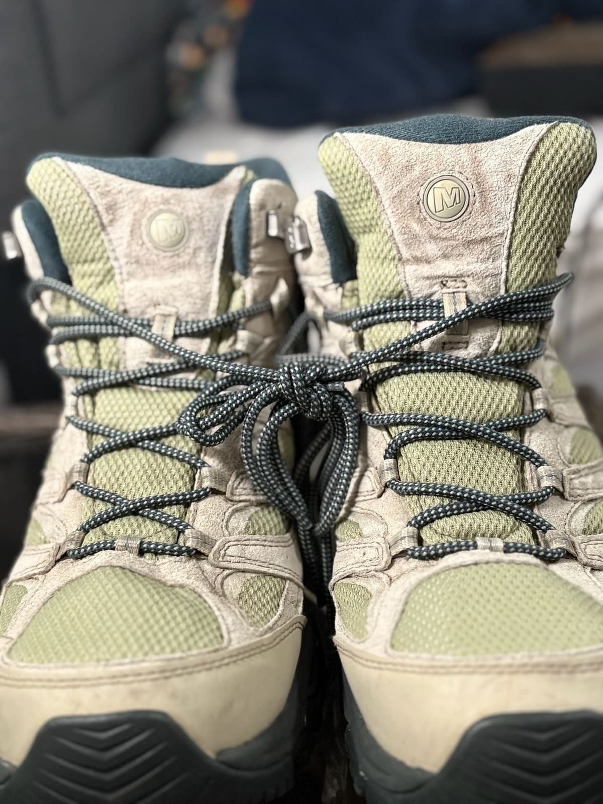 Merrell Mens Moab 3 Mid Gore-Tex Waterproof Hiking Boots - Thumbnail 8