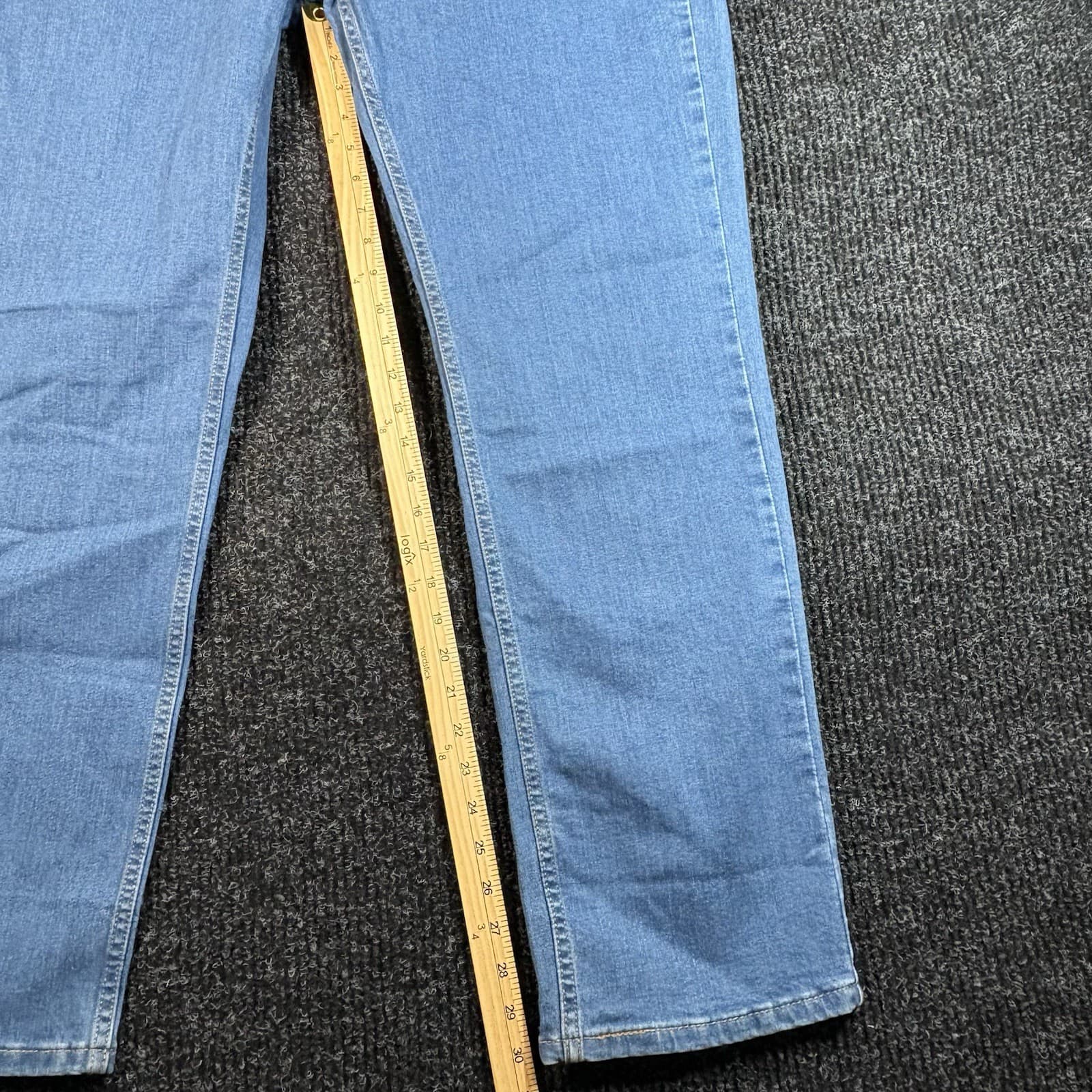 Levi's 514 Men's Straight Leg Stretch Blue Jeans, Size 38"x32" - Thumbnail 6