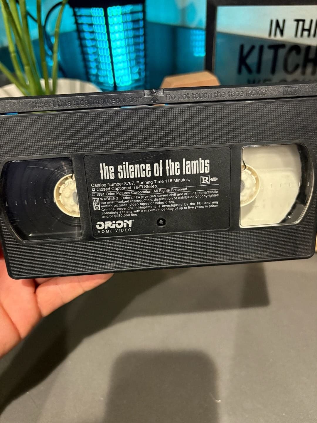 The Silence of the Lambs (1991) Orion Home Video VHS Tape - Thumbnail 7