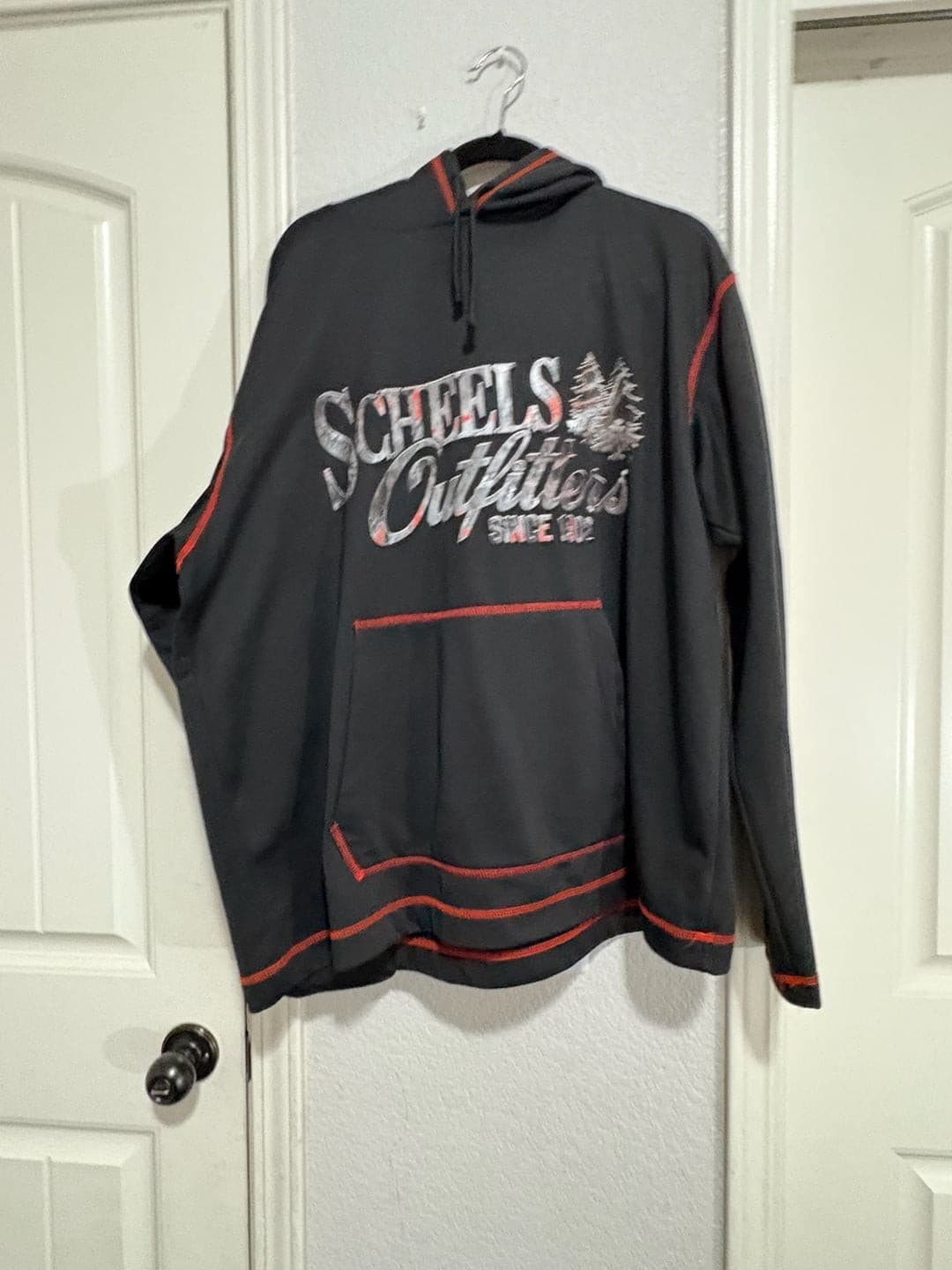 Scheels Outfitters Mossy Oak Camo Logo Performance Hoodie - Thumbnail 2