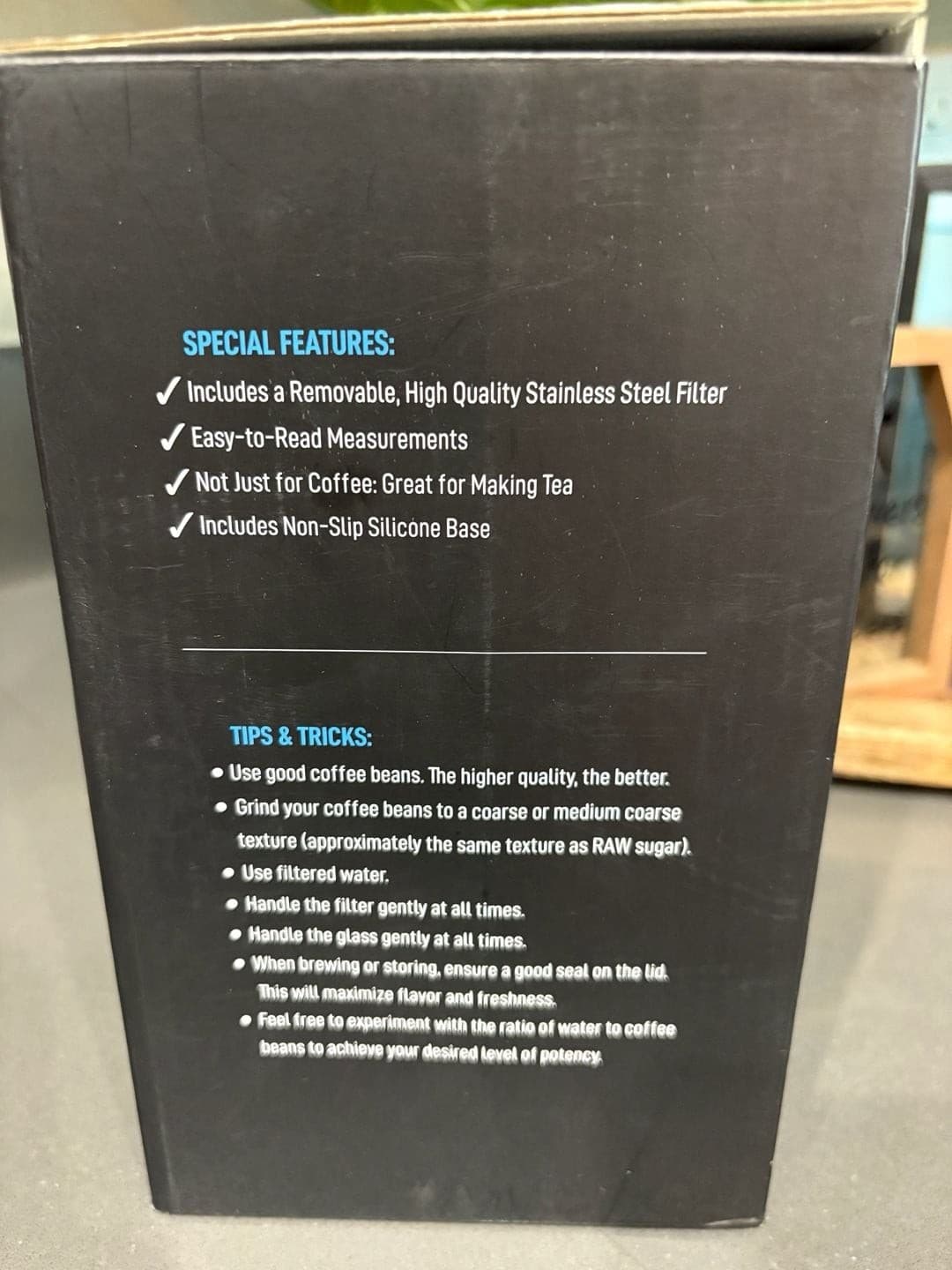 Zulay Kitchen 1 Liter Cold Brew Coffee Maker - Thumbnail 2