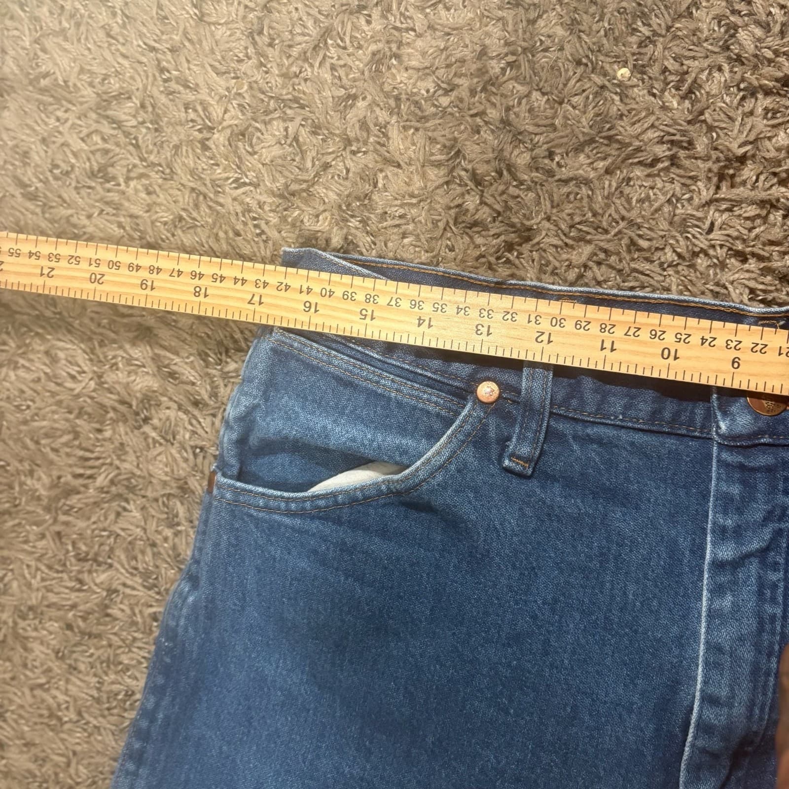 Wrangler 13MWZ Cowboy Cut Original Fit Jeans 35x34 - Thumbnail 10