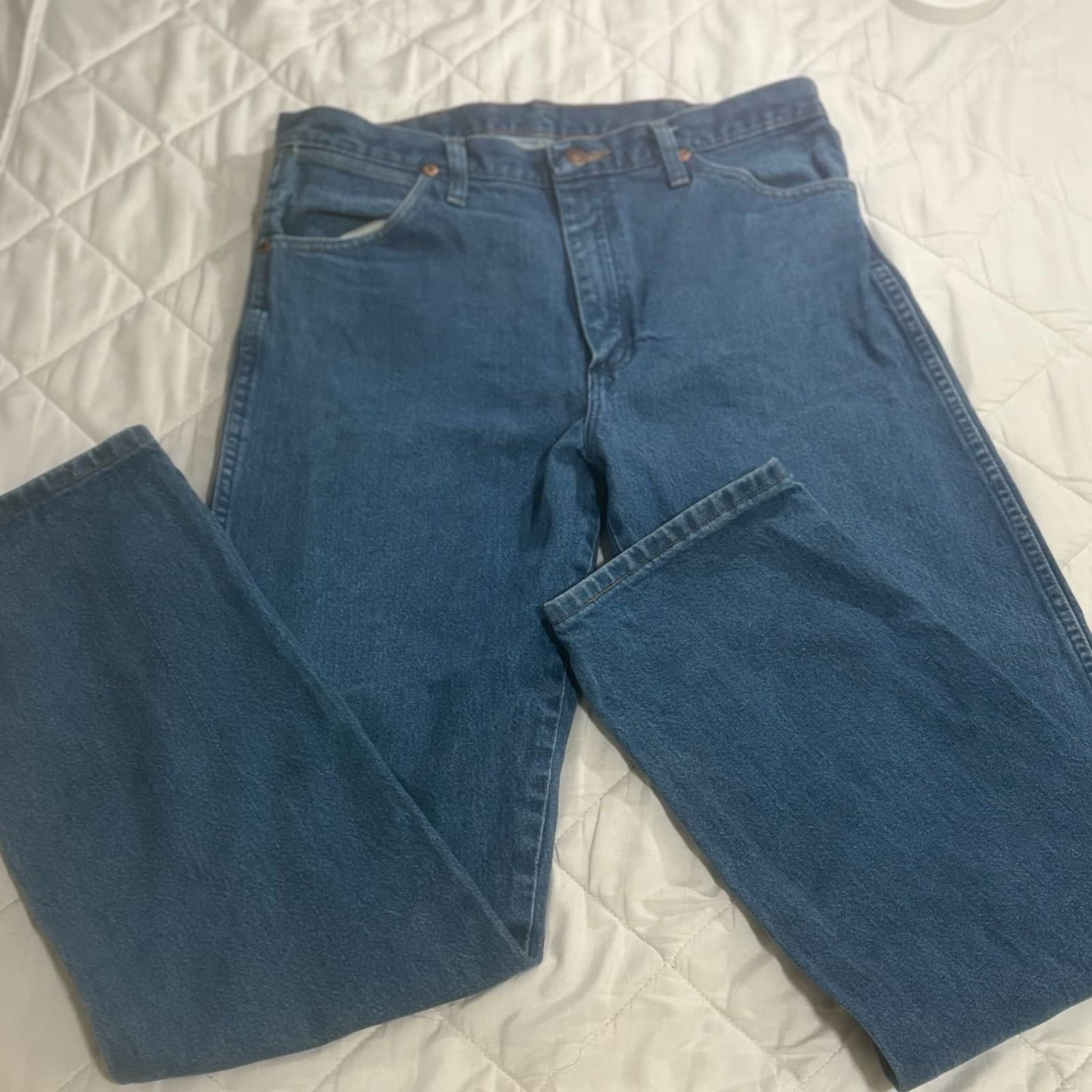 Wrangler 13MWZ Cowboy Cut Original Fit Jeans 35x34 - Thumbnail 13