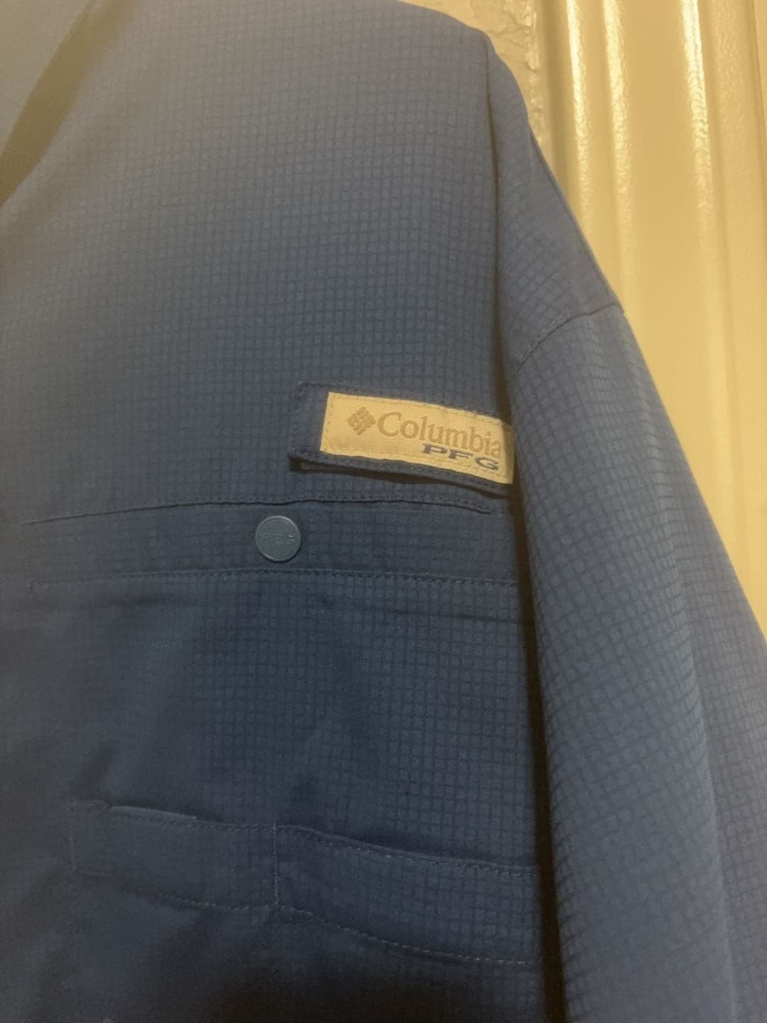 Columbia PFG Omni-Shade Short Sleeve Fishing Shirt Size Large - Thumbnail 2