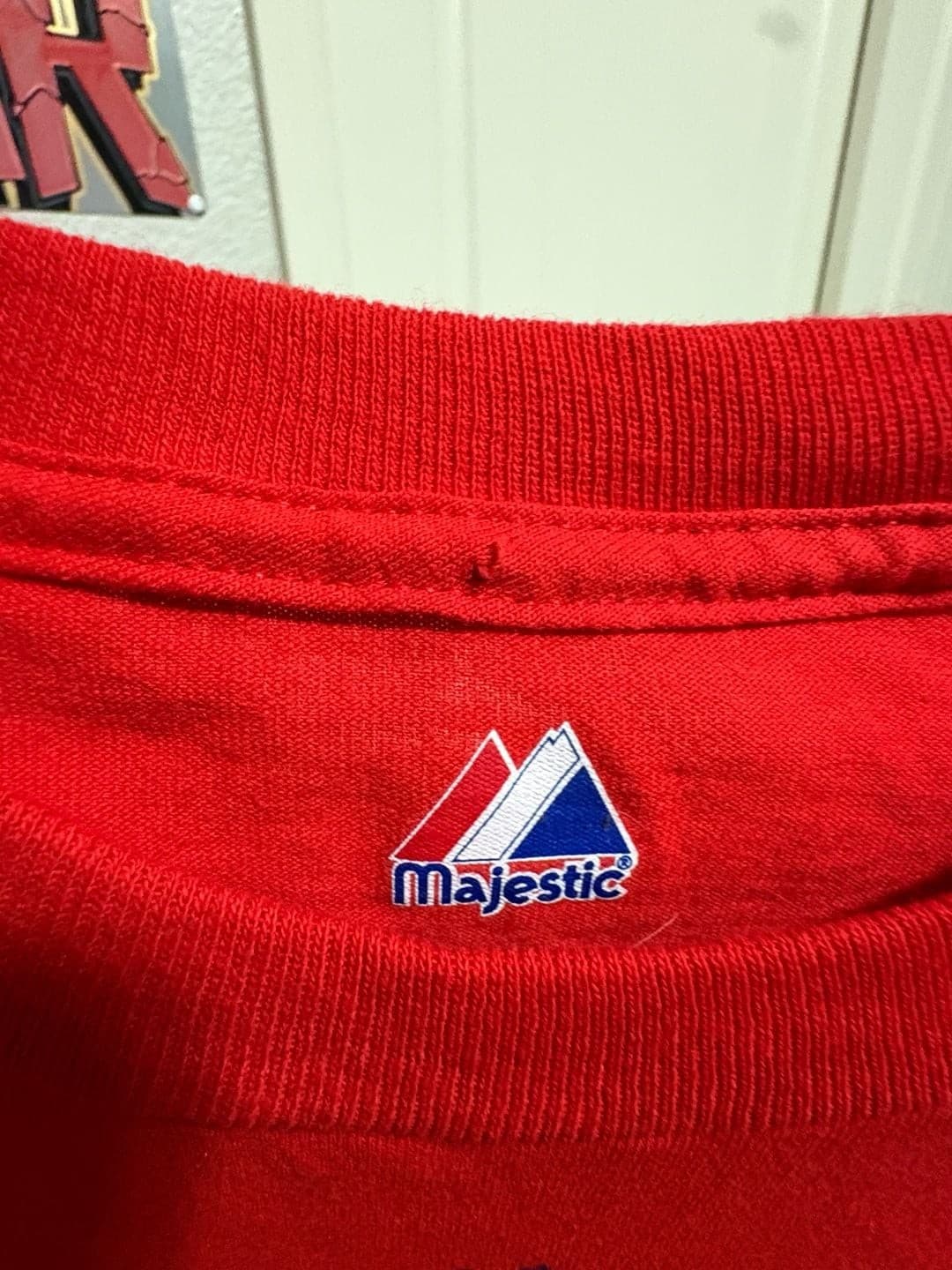 Majestic Boston Red Sox What's In Your Trophy Case T-Shirt Red - Thumbnail 5