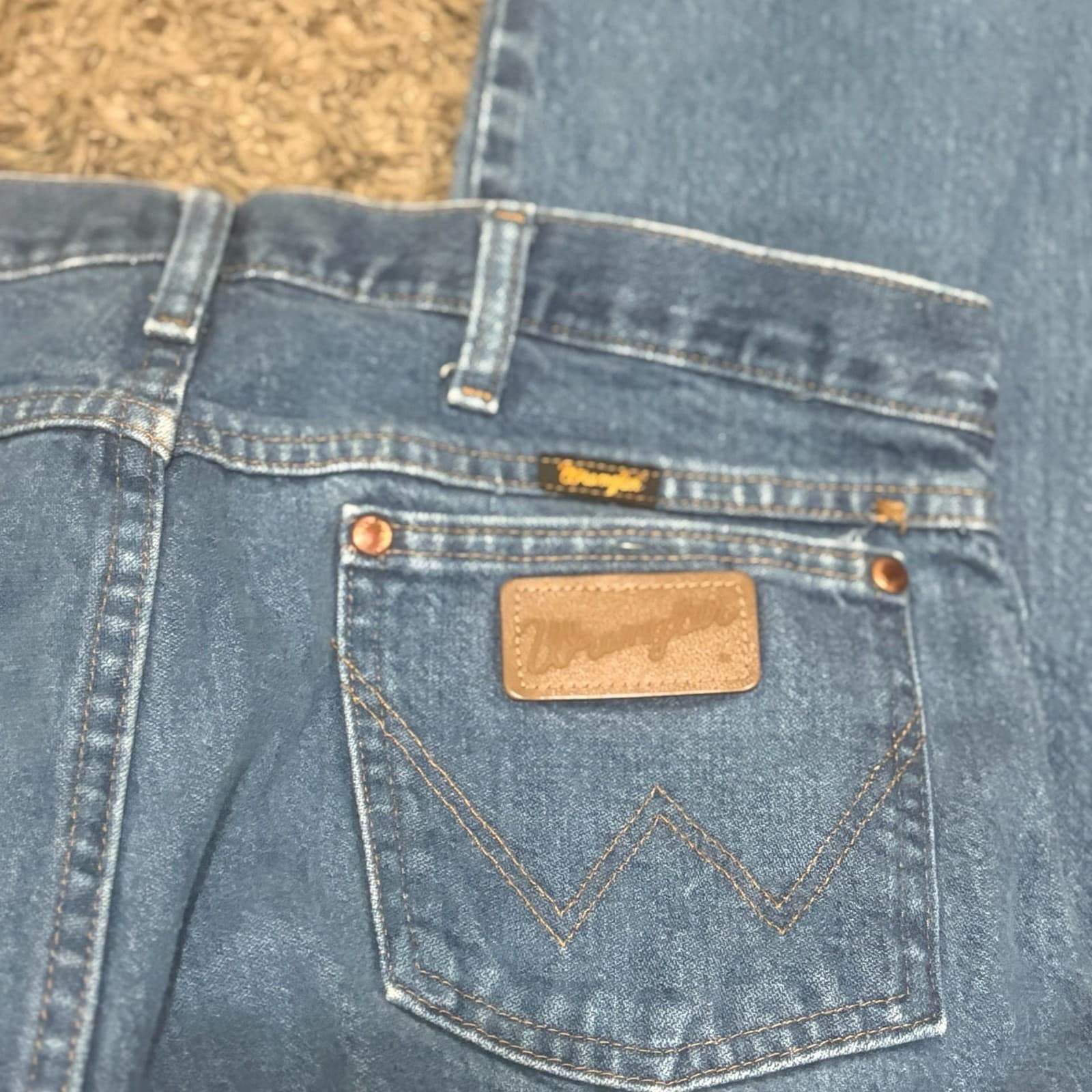 Wrangler 13MWZ Cowboy Cut Original Fit Jeans 35x34 - Thumbnail 6