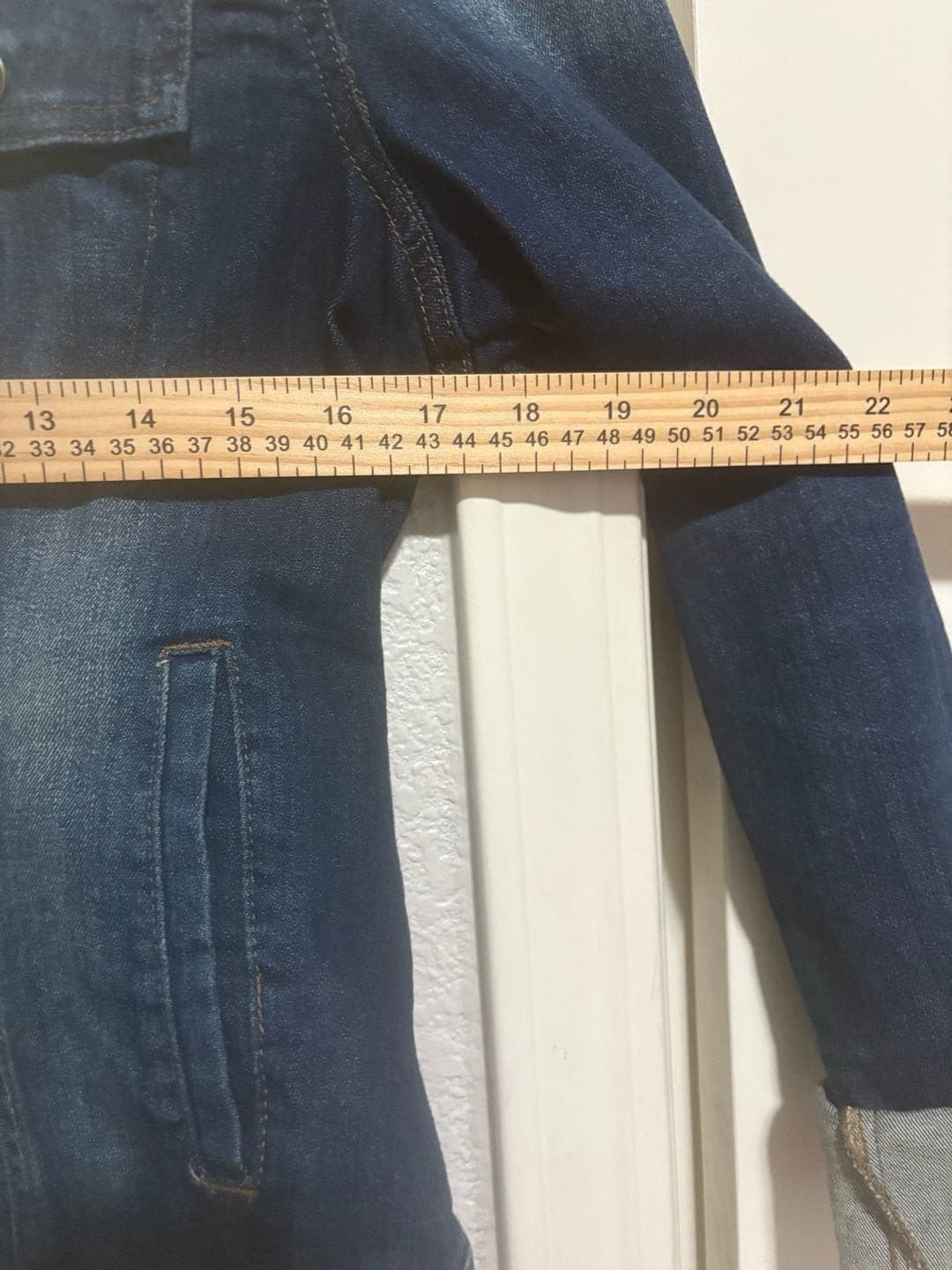 G by Guess Distressed Denim Jacket Size L - Thumbnail 6