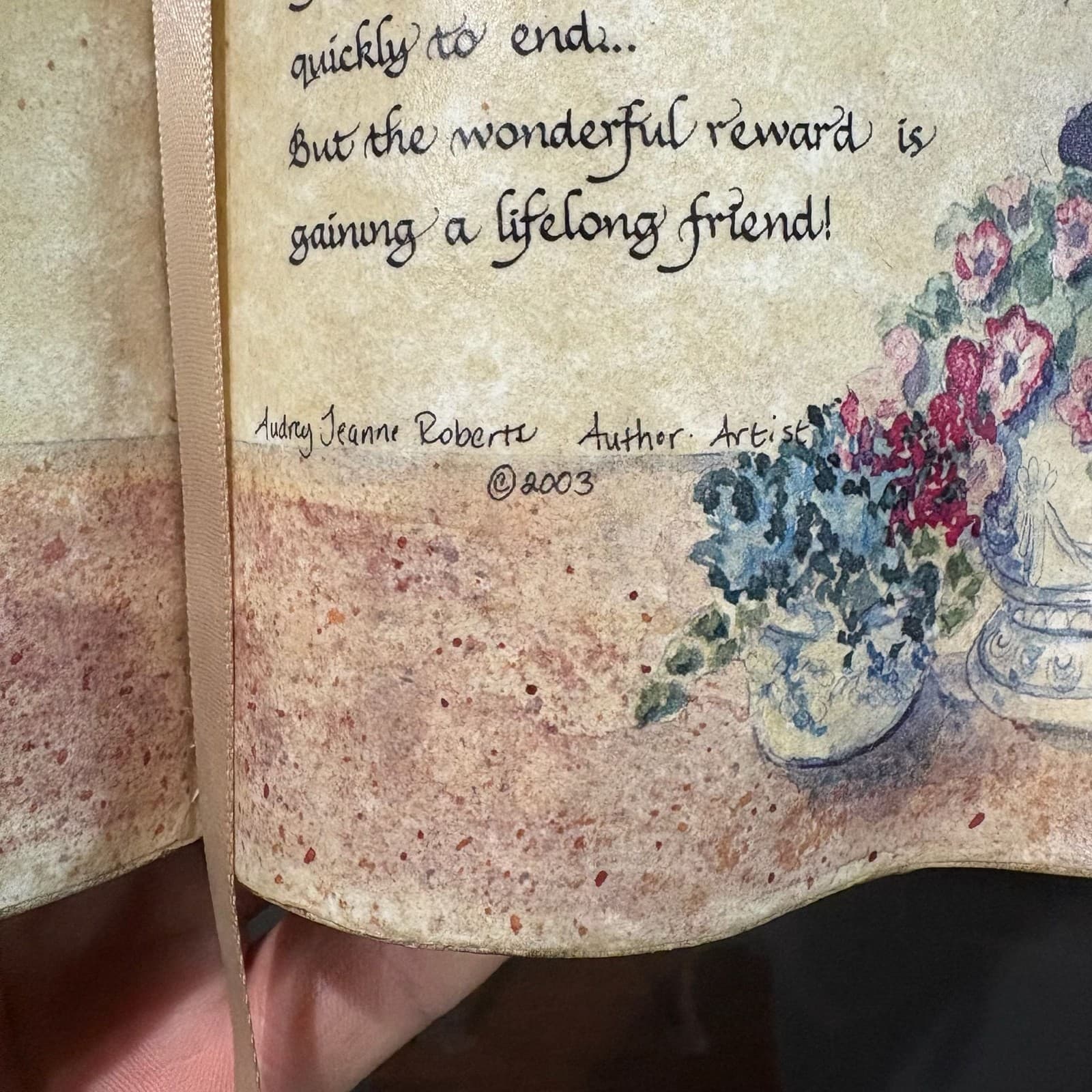 Audrey Jeanne Roberts Books of Love Mother & Daughter Poem Sculpture - Thumbnail 10