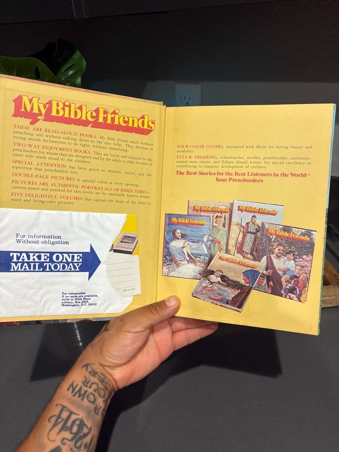 My Bible Friends Book One by Etta B. Degering - Thumbnail 6
