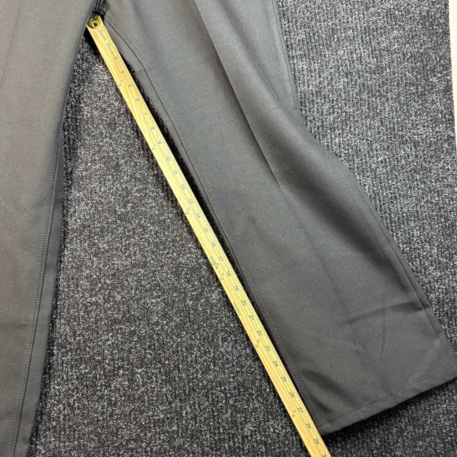 Wrangler Men's Gray Polyester Western Dress Pants, Size 38x30 - Thumbnail 7