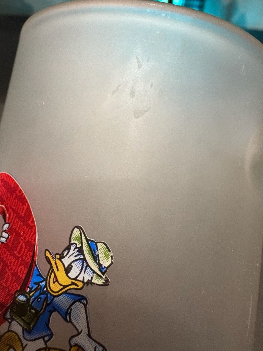 Disneyland 1999 Commemorative Frosted Glass Beer Stein Mug - Thumbnail 3