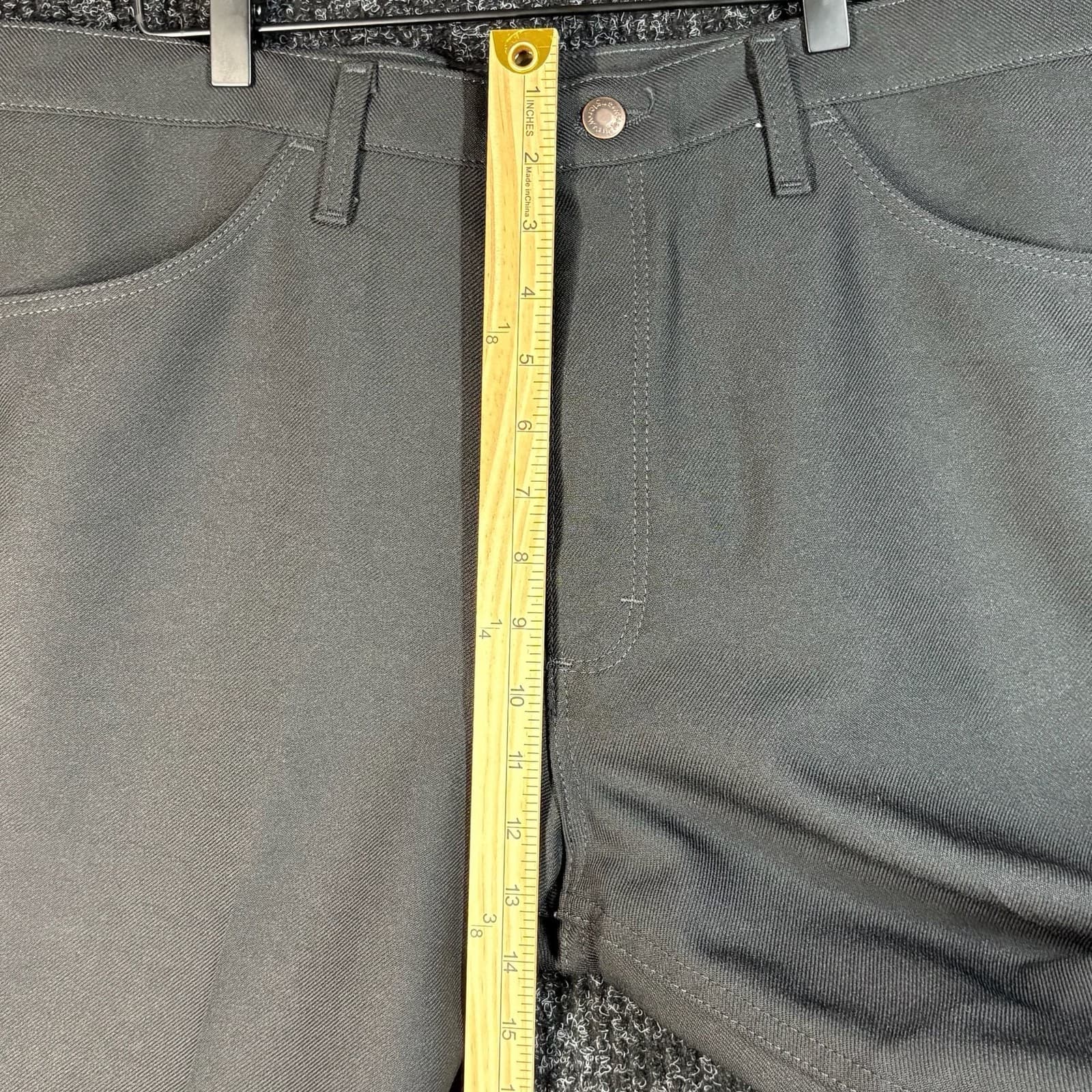 Wrangler Men's Gray Polyester Western Dress Pants, Size 38x30 - Thumbnail 5