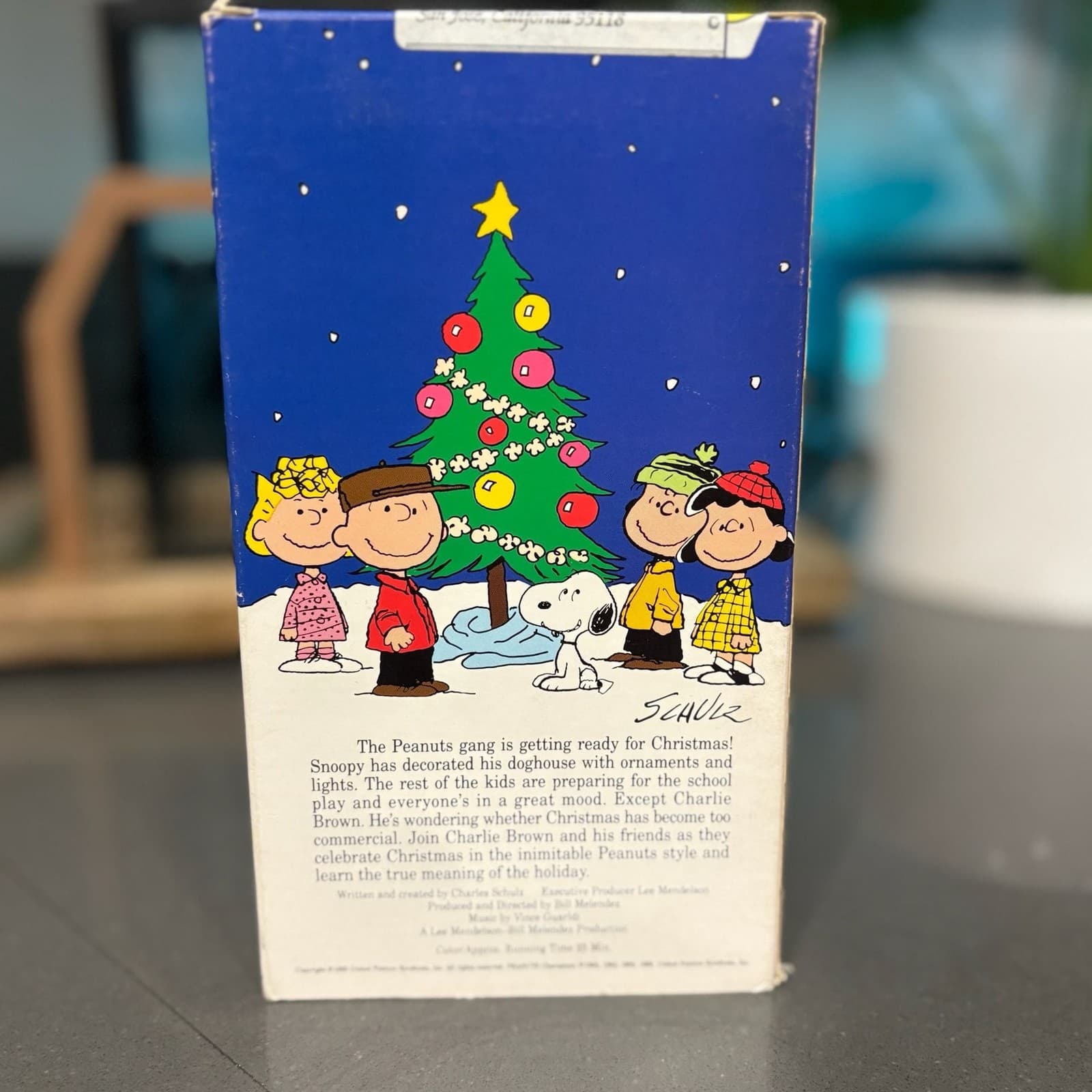 A Charlie Brown Christmas Vintage VHS Tape - Thumbnail 3