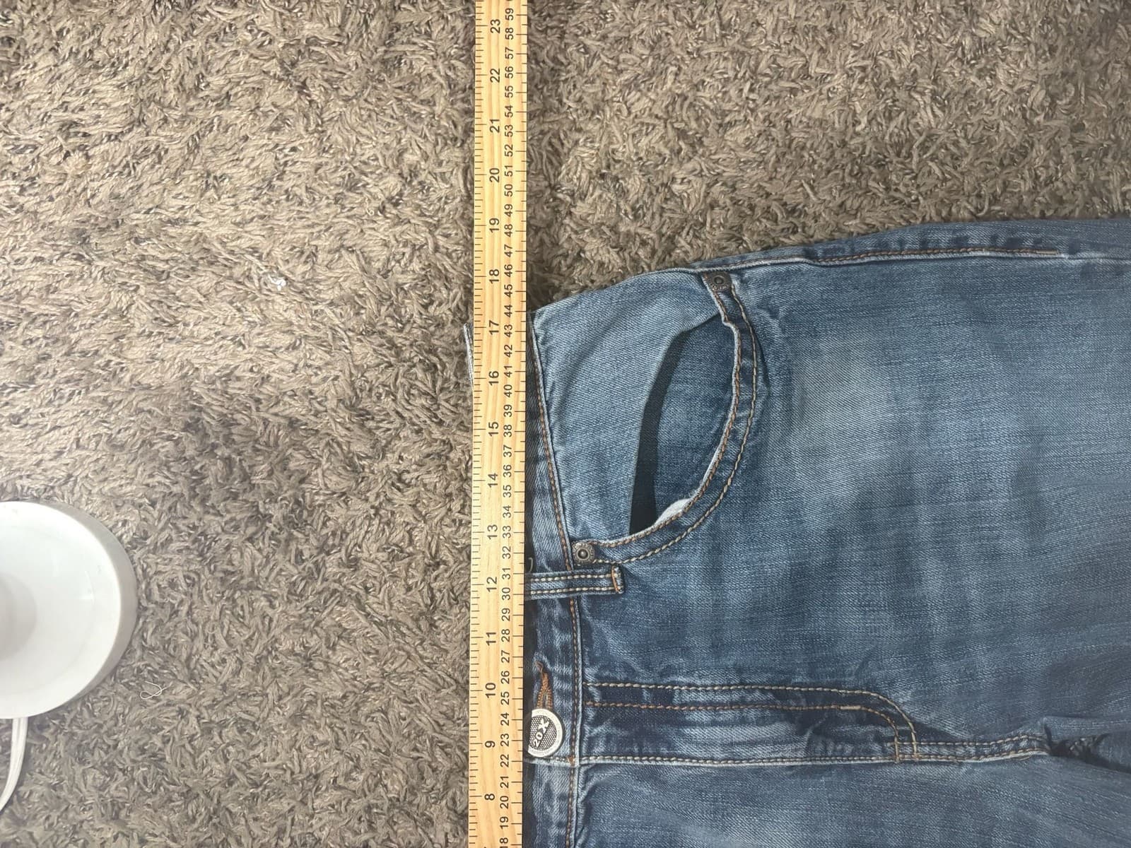 Wrangler 20X Jeans 34x38 Men's Denim Medium Wash Cowboy Western 01MWXDB - Thumbnail 8