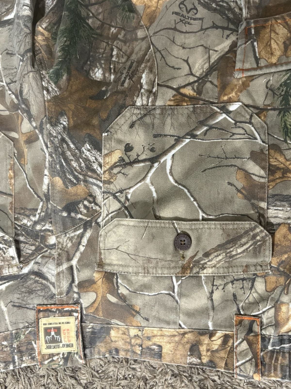 RedHead Silent-Hide Realtree Camo Cargo Pants Size XL - Thumbnail 6