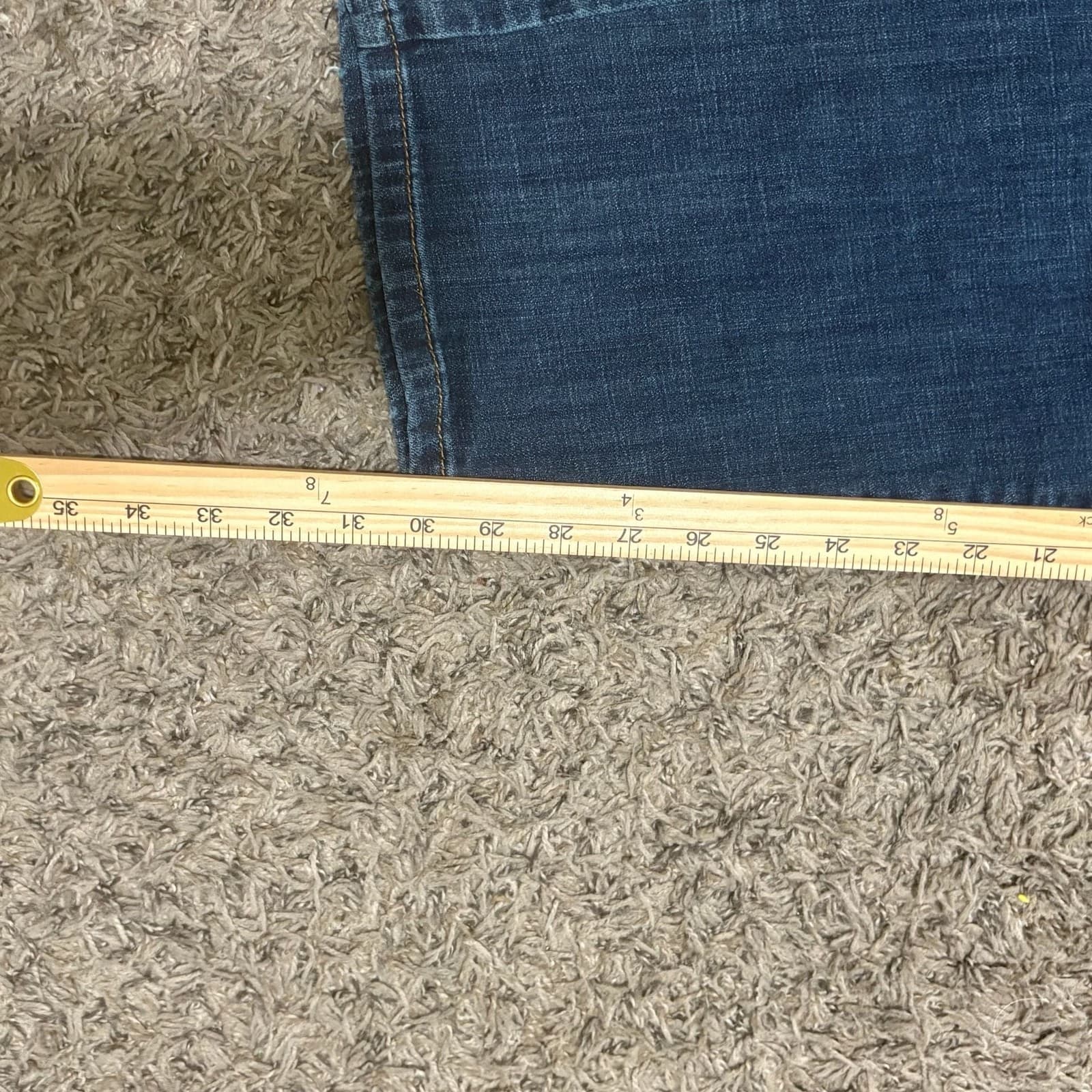 Lucky Brand Straight Leg Jeans 40x32 - Thumbnail 5