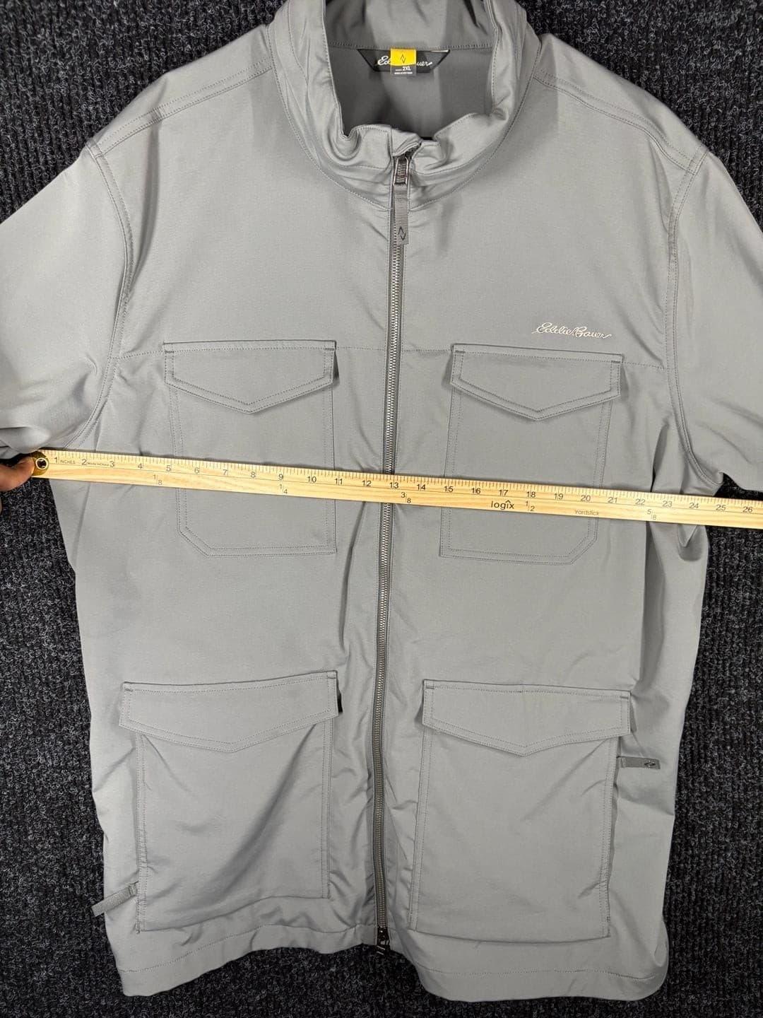 Eddie Bauer Travex Flexion Men's Full Zip Field Jacket - Thumbnail 8