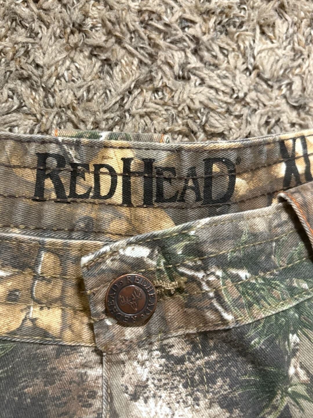 RedHead Silent-Hide Realtree Camo Cargo Pants Size XL - Thumbnail 2