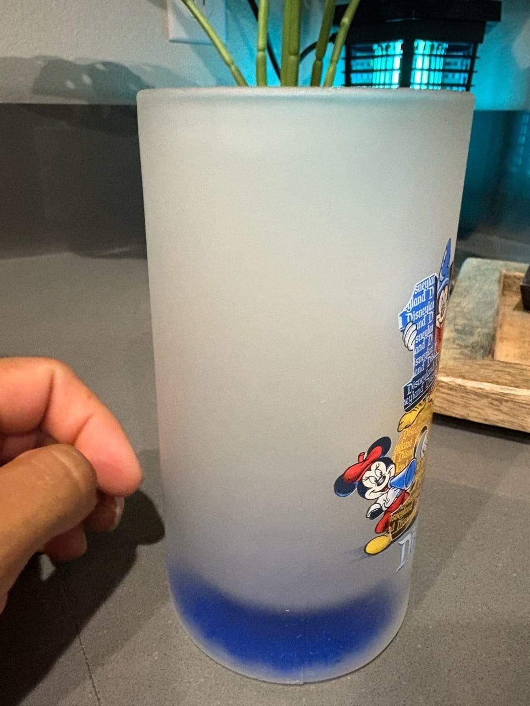 Disneyland 1999 Commemorative Frosted Glass Beer Stein Mug - Thumbnail 6