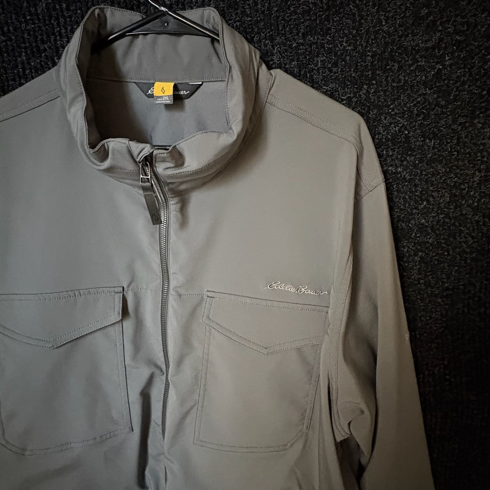 Eddie Bauer Travex Flexion Men's Full Zip Field Jacket - Thumbnail 3