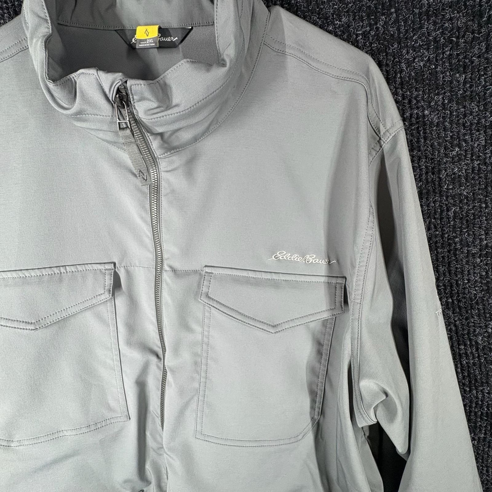 Eddie Bauer Travex Flexion Men's Full Zip Field Jacket - Thumbnail 6