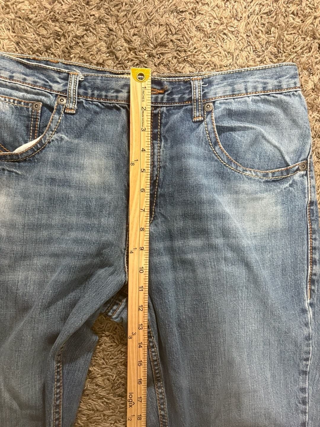 Wrangler 20X Jeans 34x38 Men's Denim Medium Wash Cowboy Western 01MWXDB - Thumbnail 6