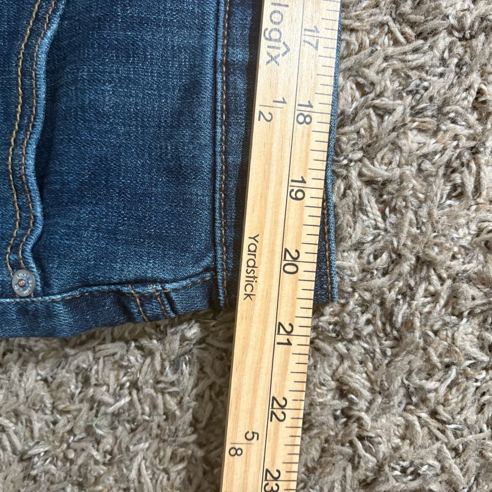 Lucky Brand Straight Leg Jeans 40x32 - Thumbnail 7