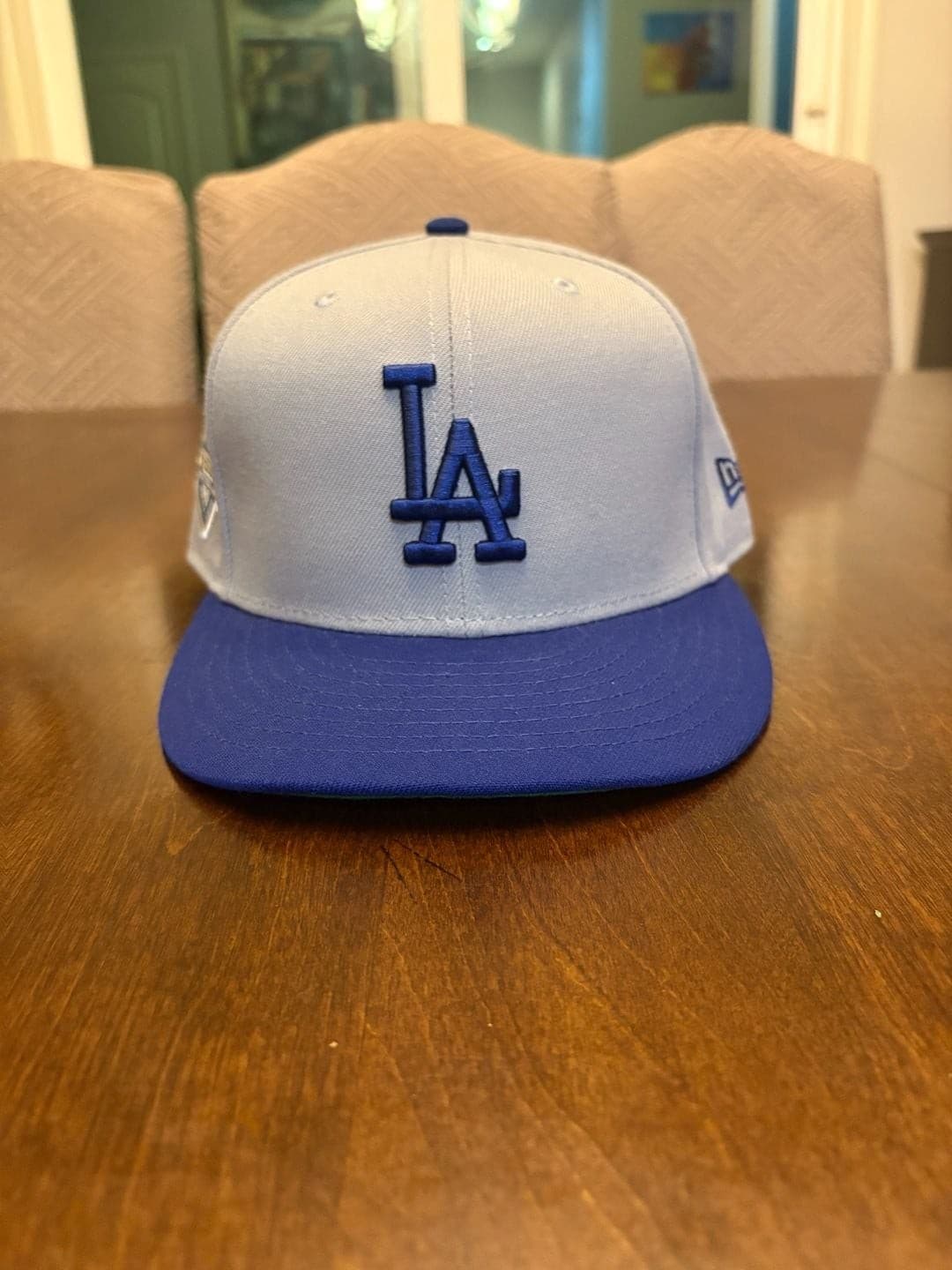 New Era Los Angeles Dodgers 50th Anniversary 1958-2008 Fitted Hat - Thumbnail 2