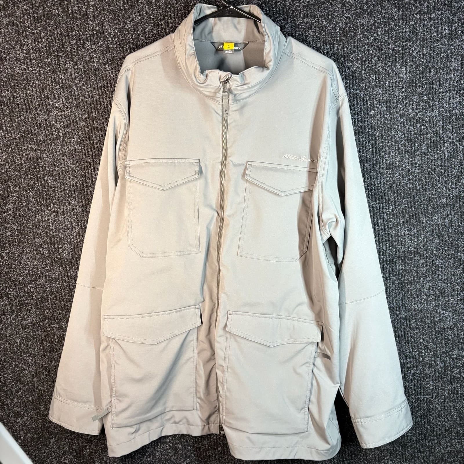 Eddie Bauer Travex Flexion Men's Full Zip Field Jacket - Thumbnail 2