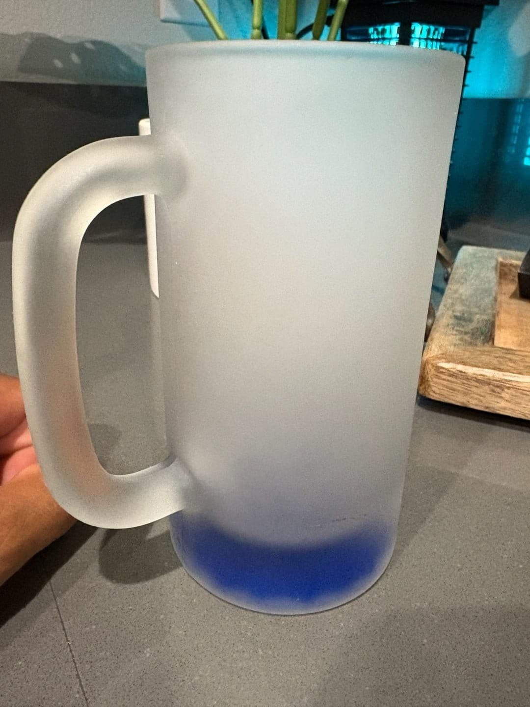 Disneyland 1999 Commemorative Frosted Glass Beer Stein Mug - Thumbnail 7