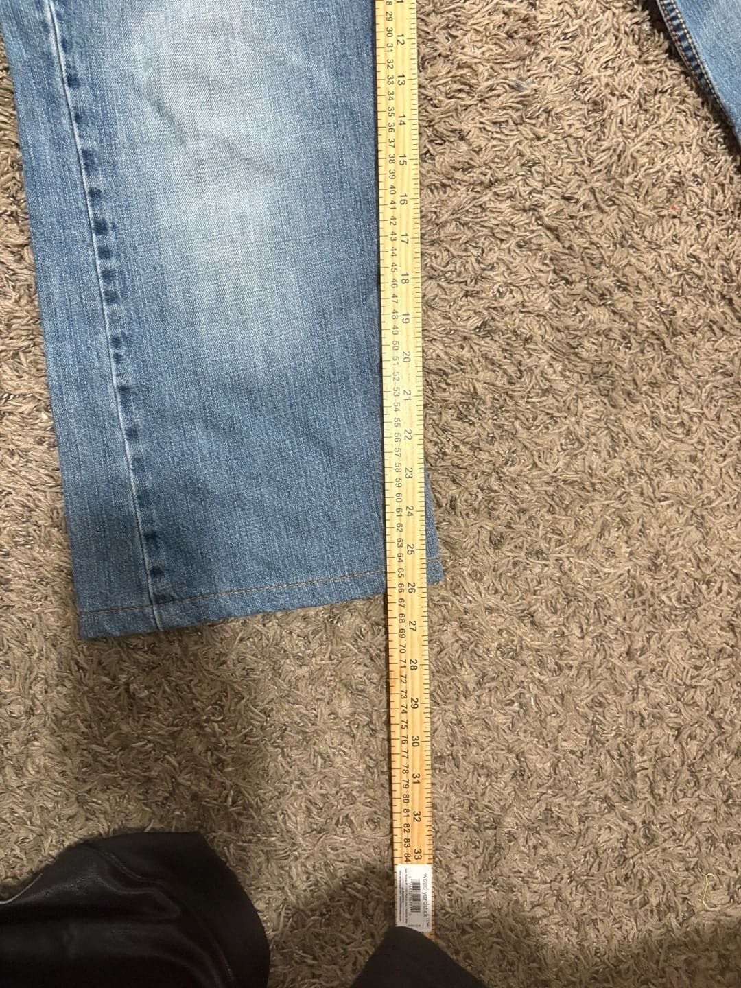 Wrangler 20X Jeans 34x38 Men's Denim Medium Wash Cowboy Western 01MWXDB - Thumbnail 9